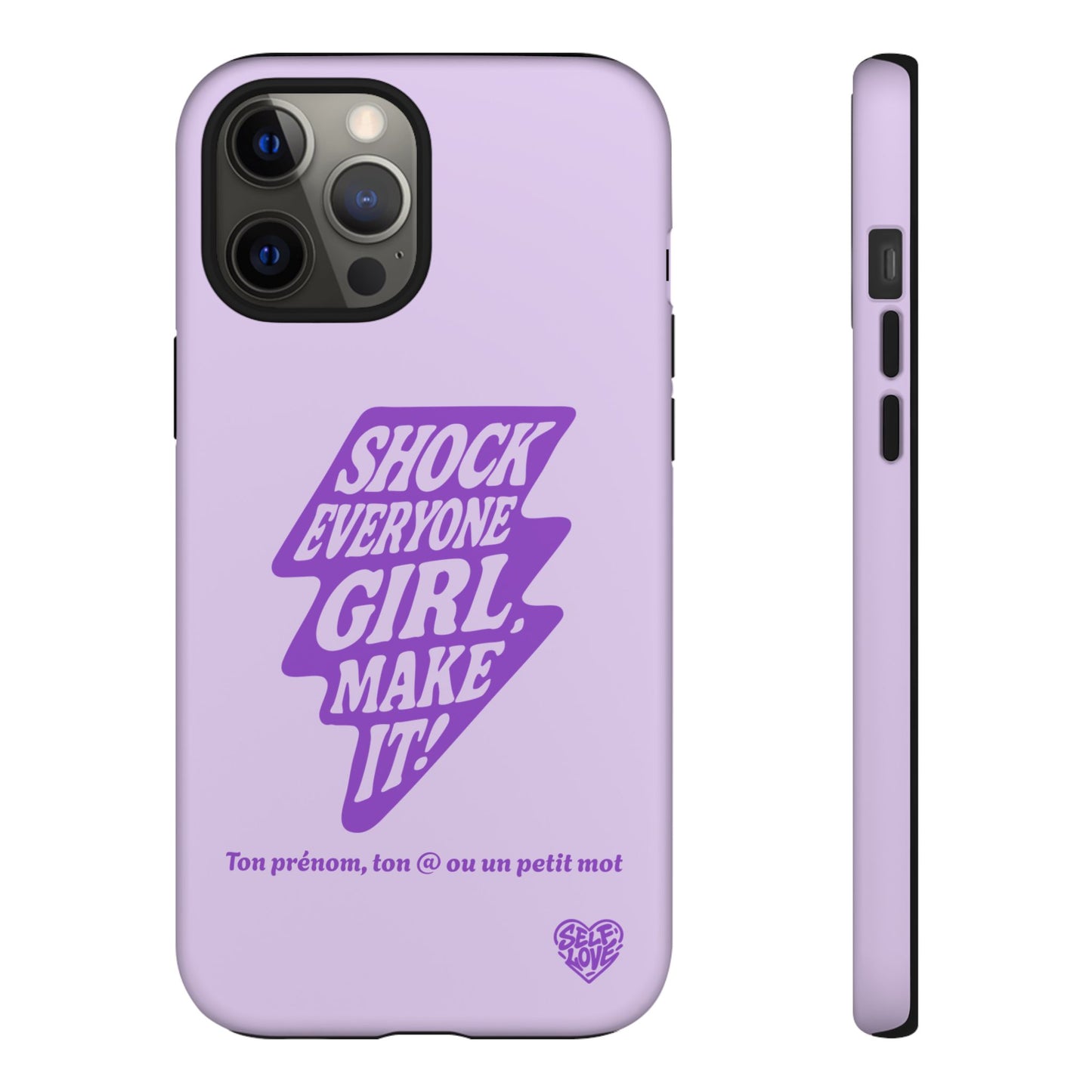 Shock Everyone - Coque iPhone (violet)