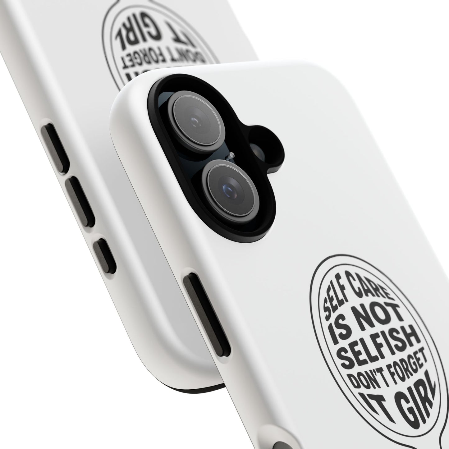Self Care - Coque iPhone (blanc)