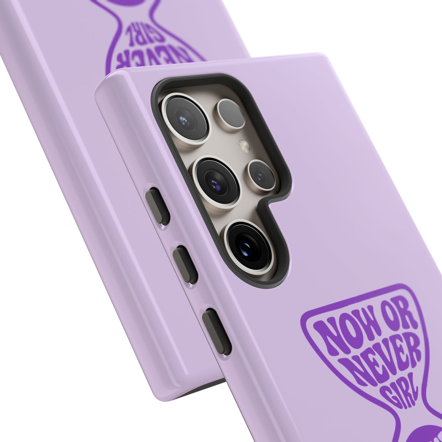 Now Or Never Girl - Coque Samsung (violet)