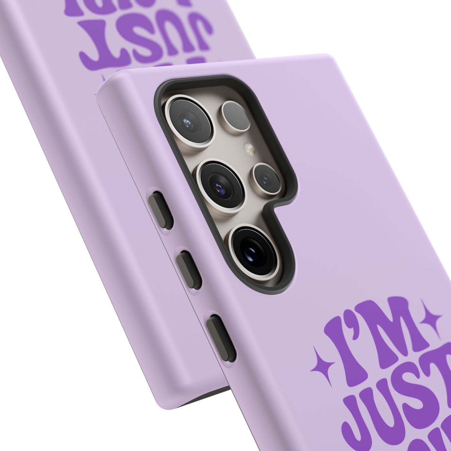 Im Just A Girl - Coque Samsung (violet)