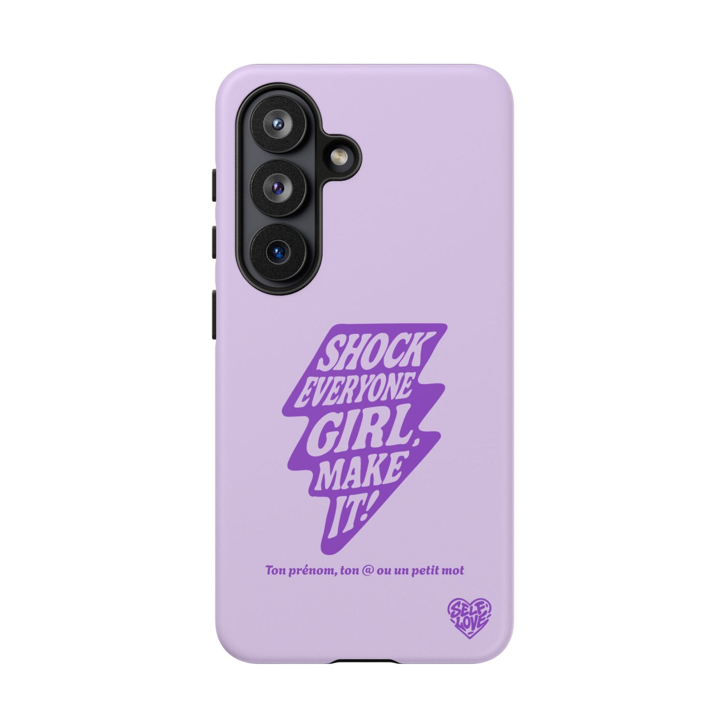 Shock Everyone - Coque Samsung (violet)