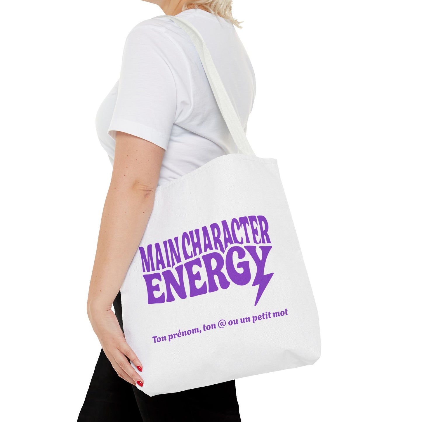Main Character Energy - Tote bag (violet)