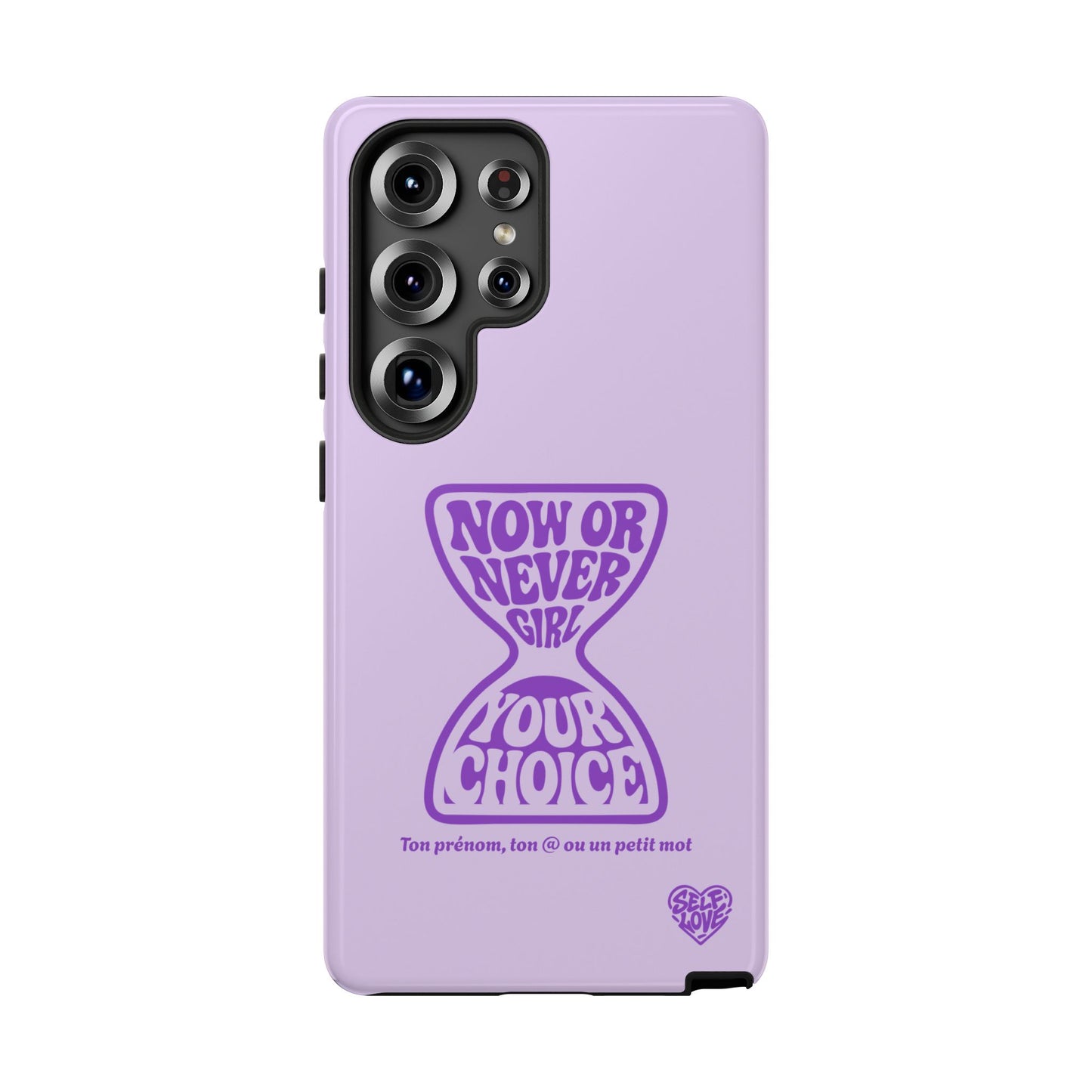 Now Or Never Girl - Coque Samsung (violet)