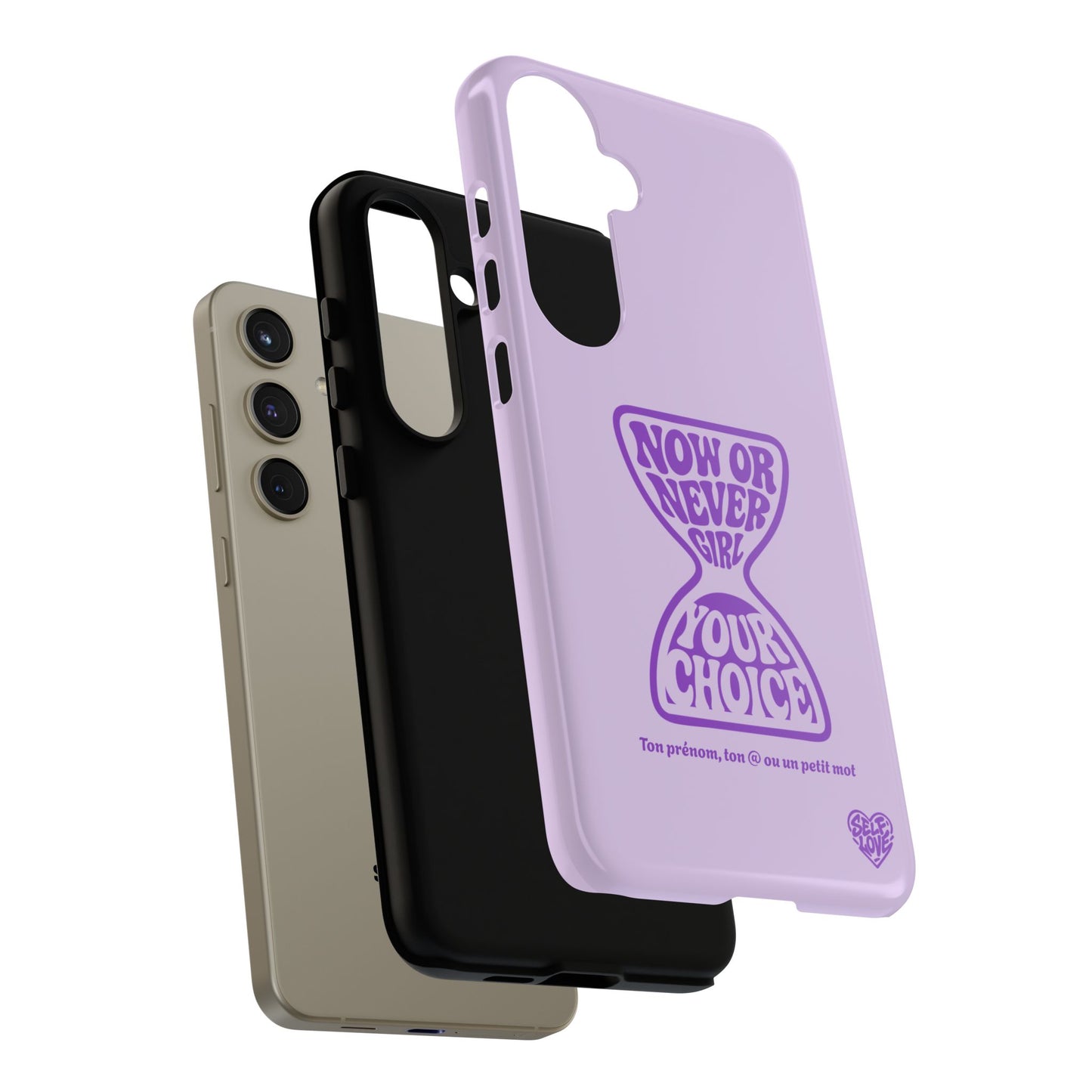 Now Or Never Girl - Coque Samsung (violet)