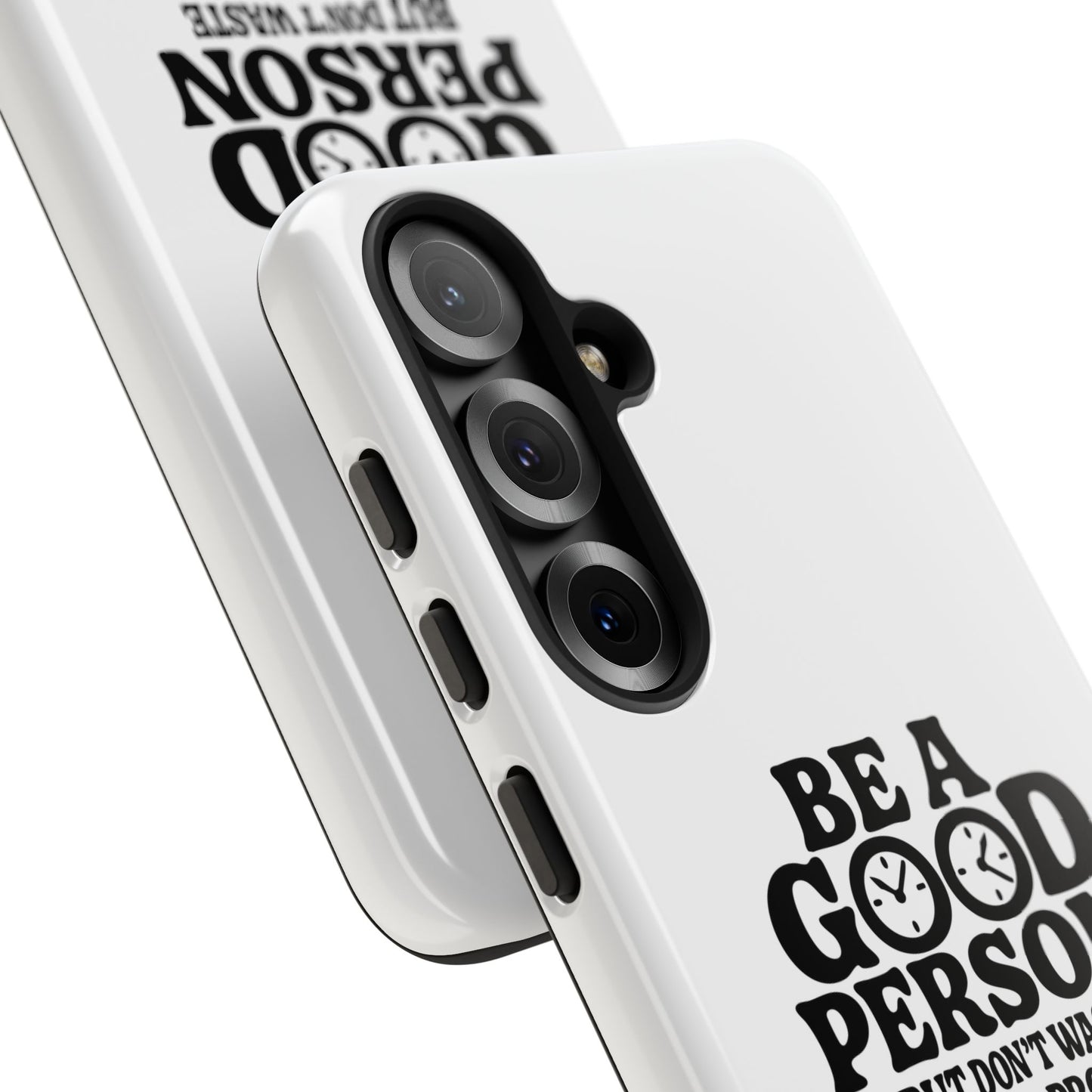 Be A Good Person - Coque Samsung (blanc)