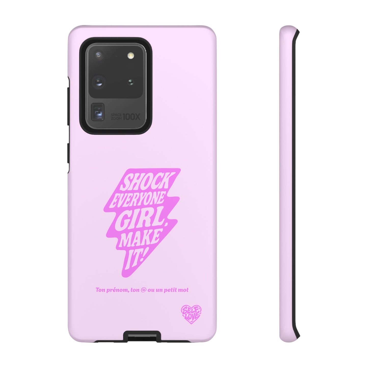 Shock Everyone - Coque Samsung (rose)
