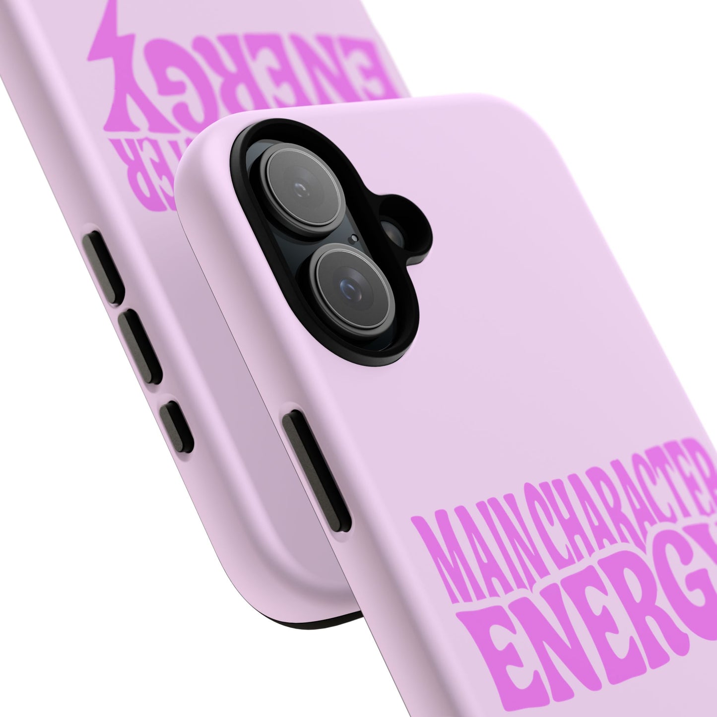 Main Character Energy - Coque iPhone (rose)