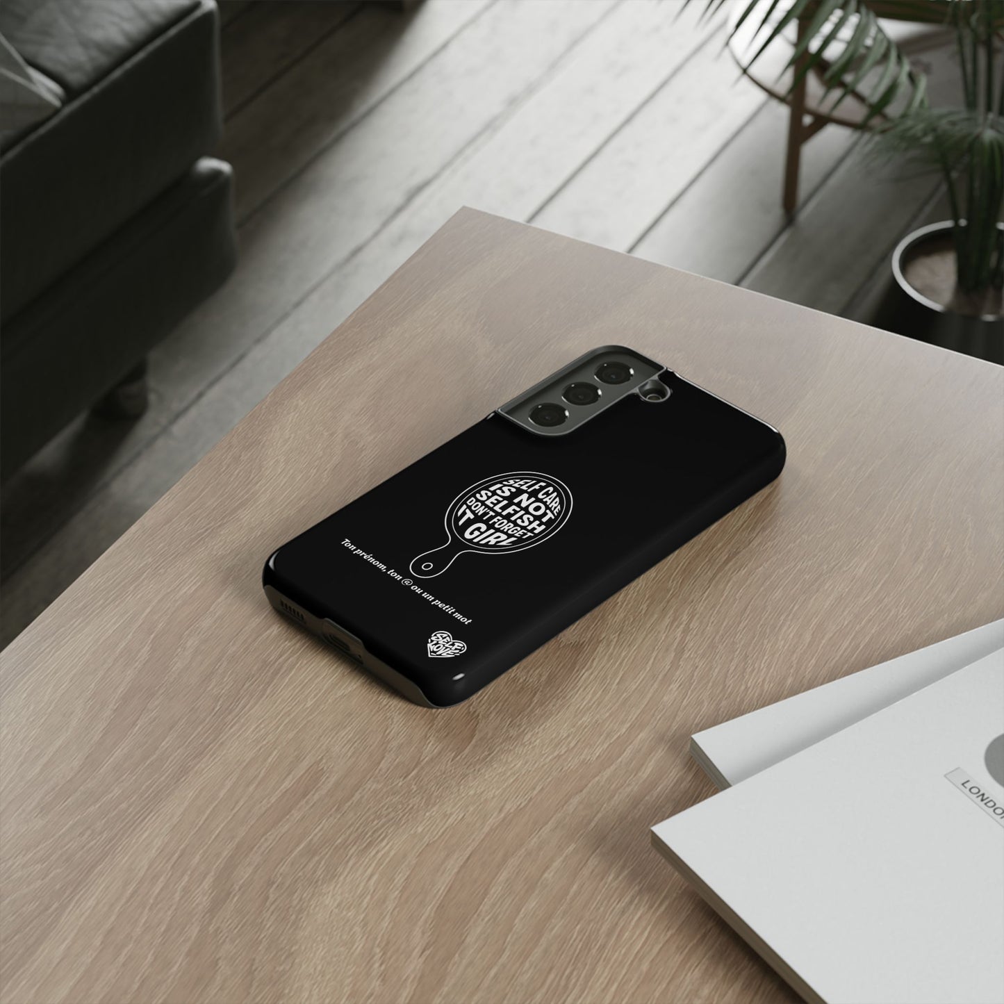 Self Care - Coque Samsung (noir)