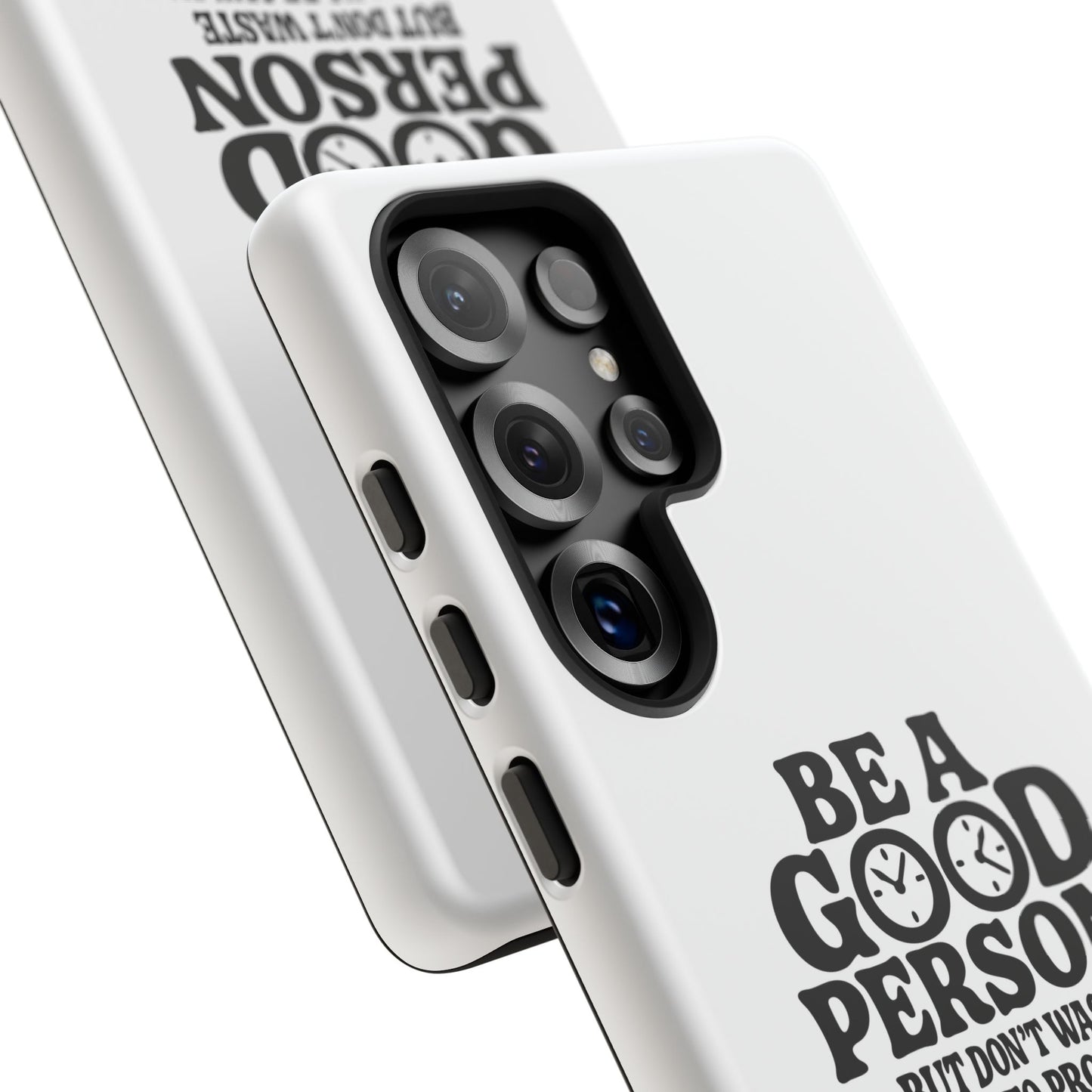 Be A Good Person - Coque Samsung (blanc)