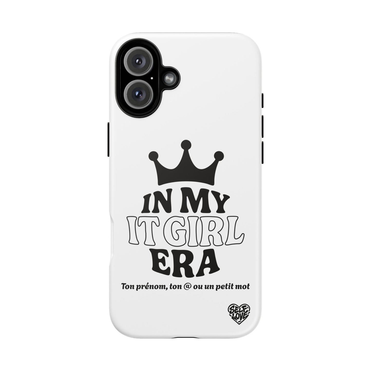 In My It Girl Era - Coque iPhone (blanc)
