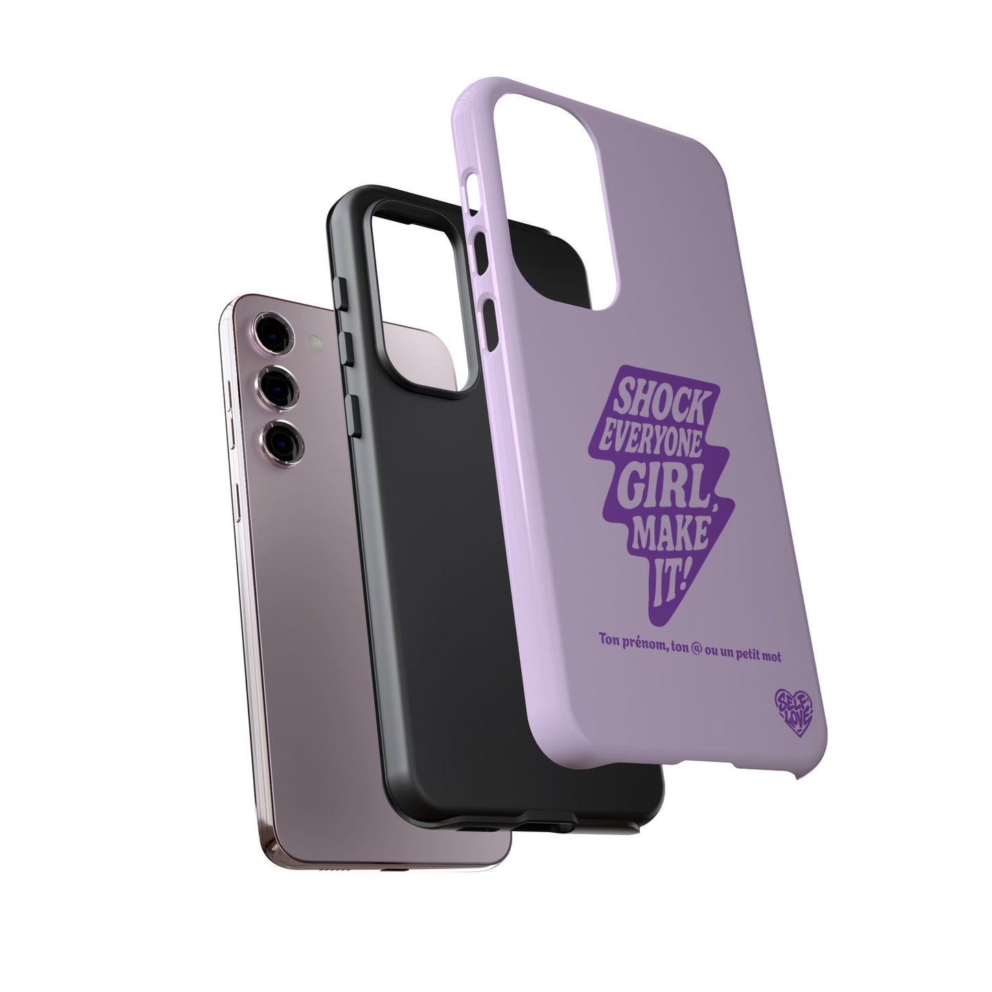 Shock Everyone - Coque Samsung (violet)