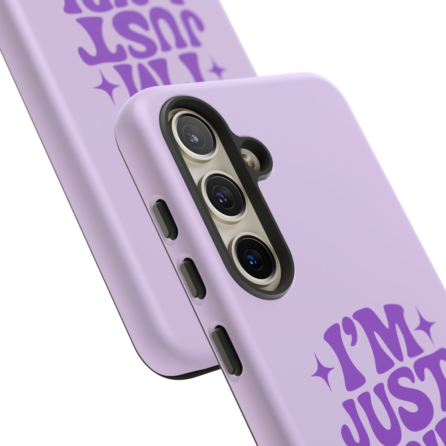 Im Just A Girl - Coque Samsung (violet)