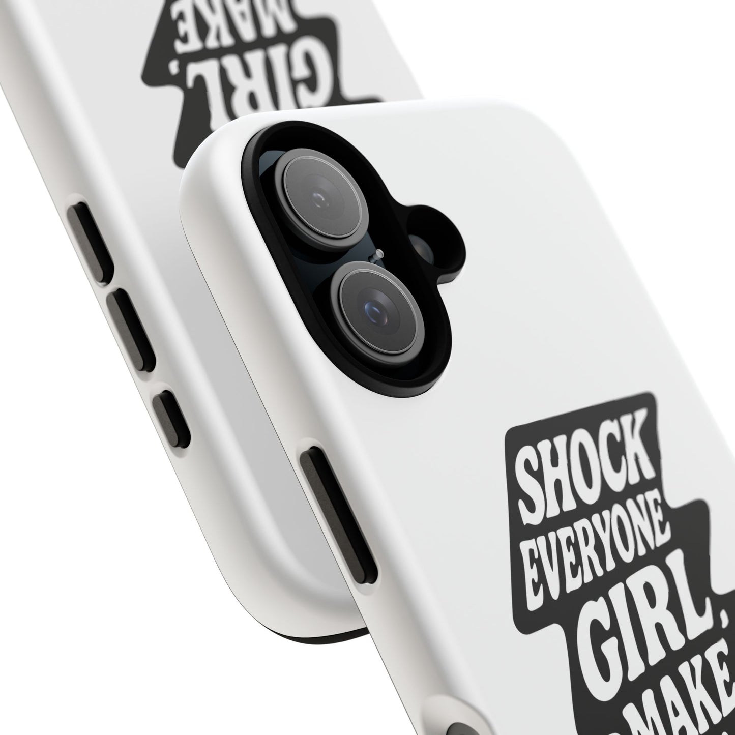 Shock Everyone - Coque iPhone (blanc)
