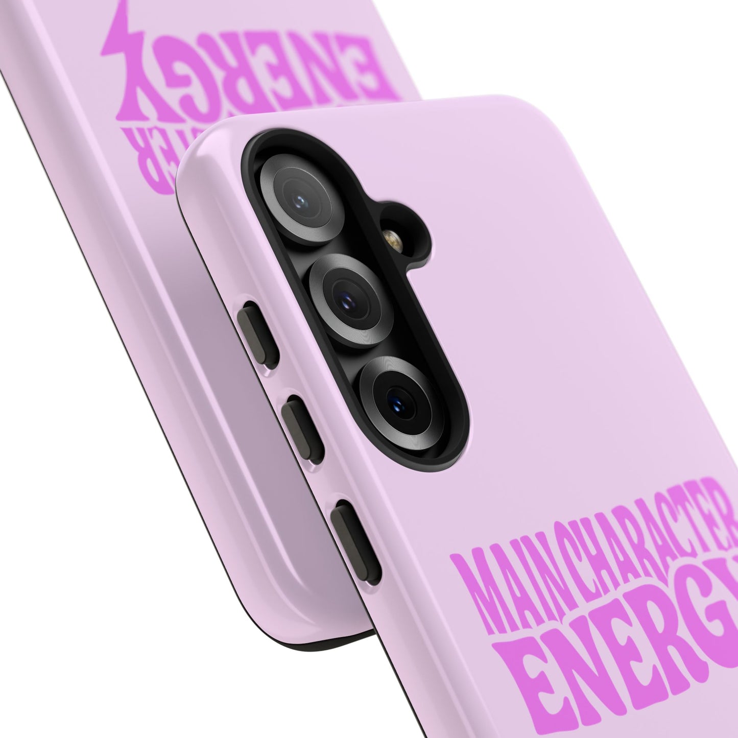 Main Character Energy - Coque Samsung (rose)