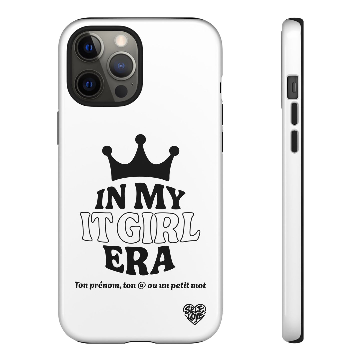 In My It Girl Era - Coque iPhone (blanc)