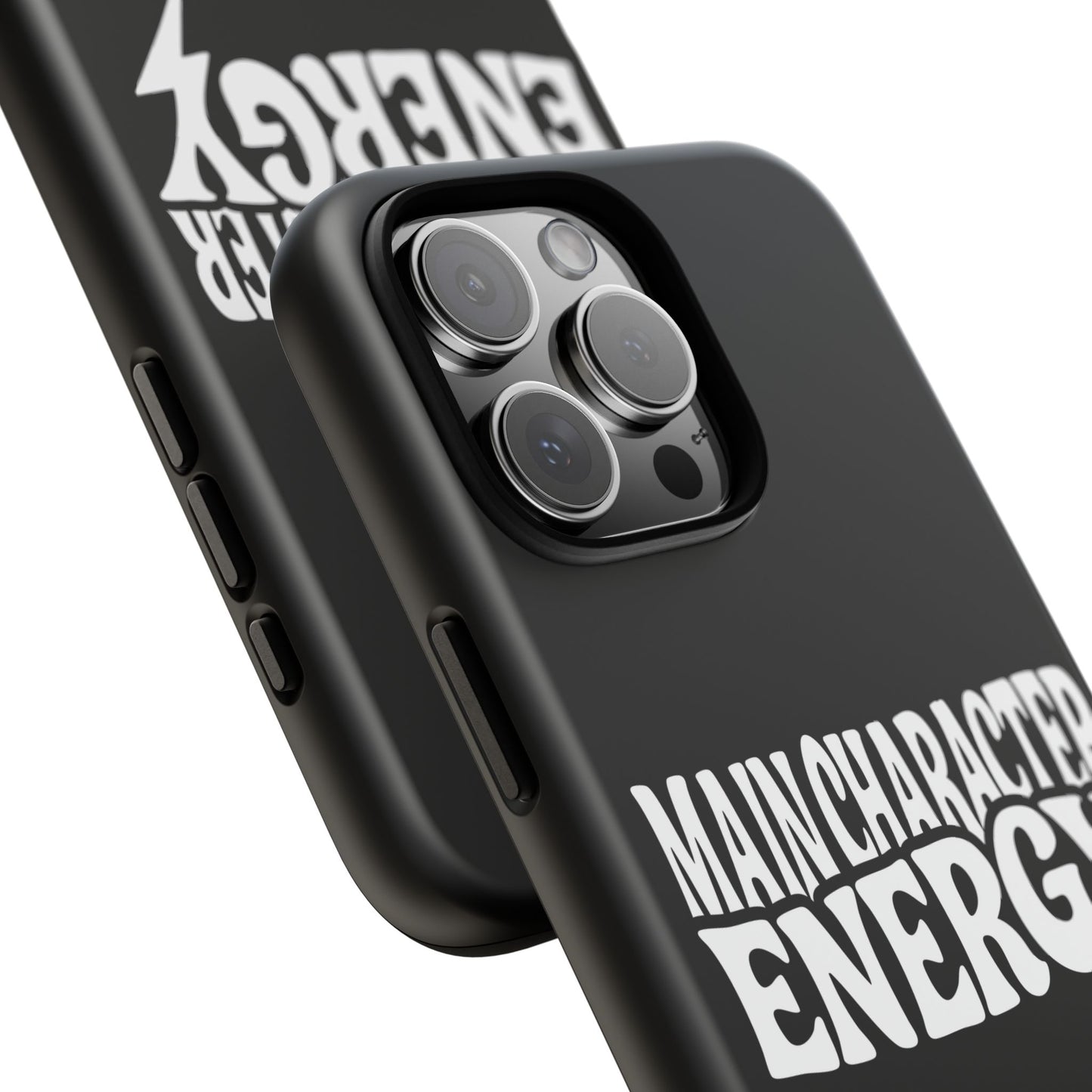 Main Character Energy - Coque iPhone (noir)