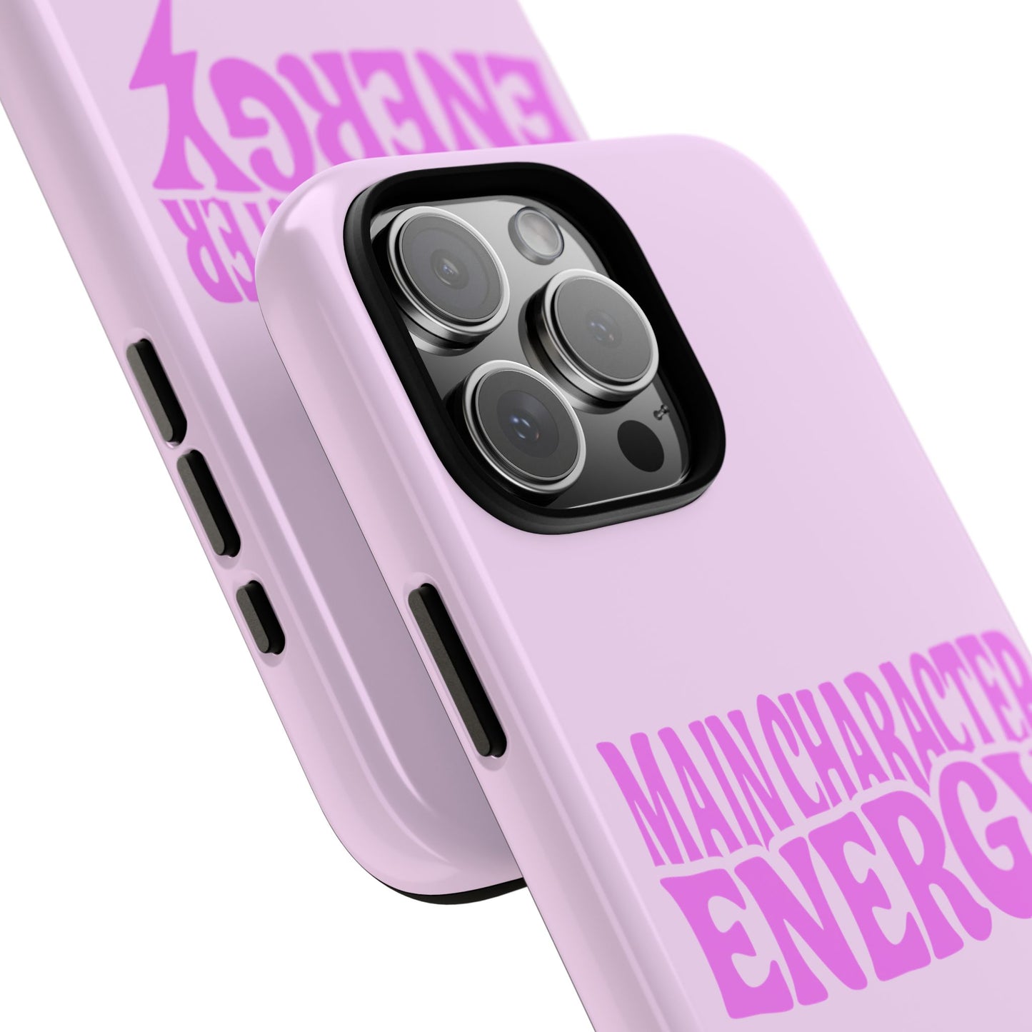 Main Character Energy - Coque iPhone (rose)