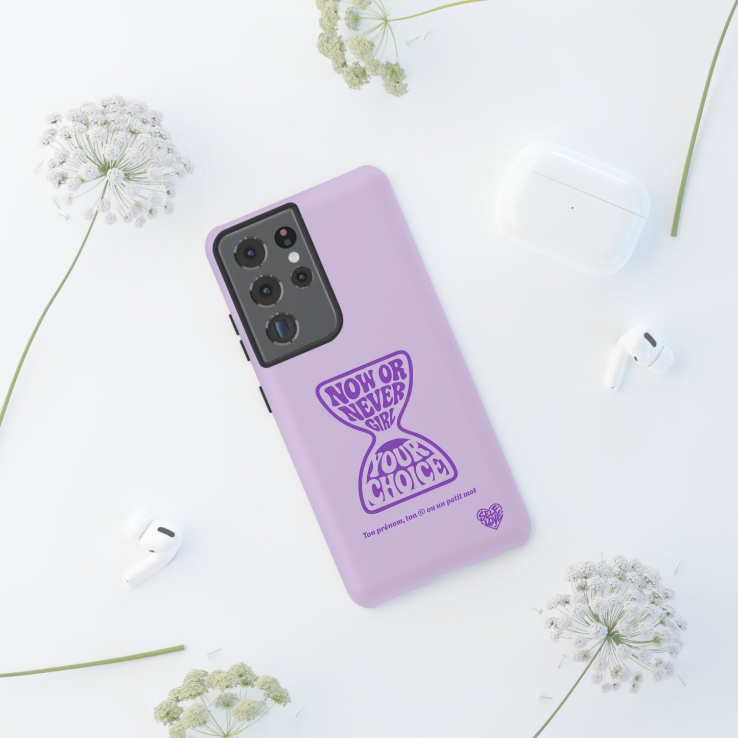 Now Or Never Girl - Coque Samsung (violet)