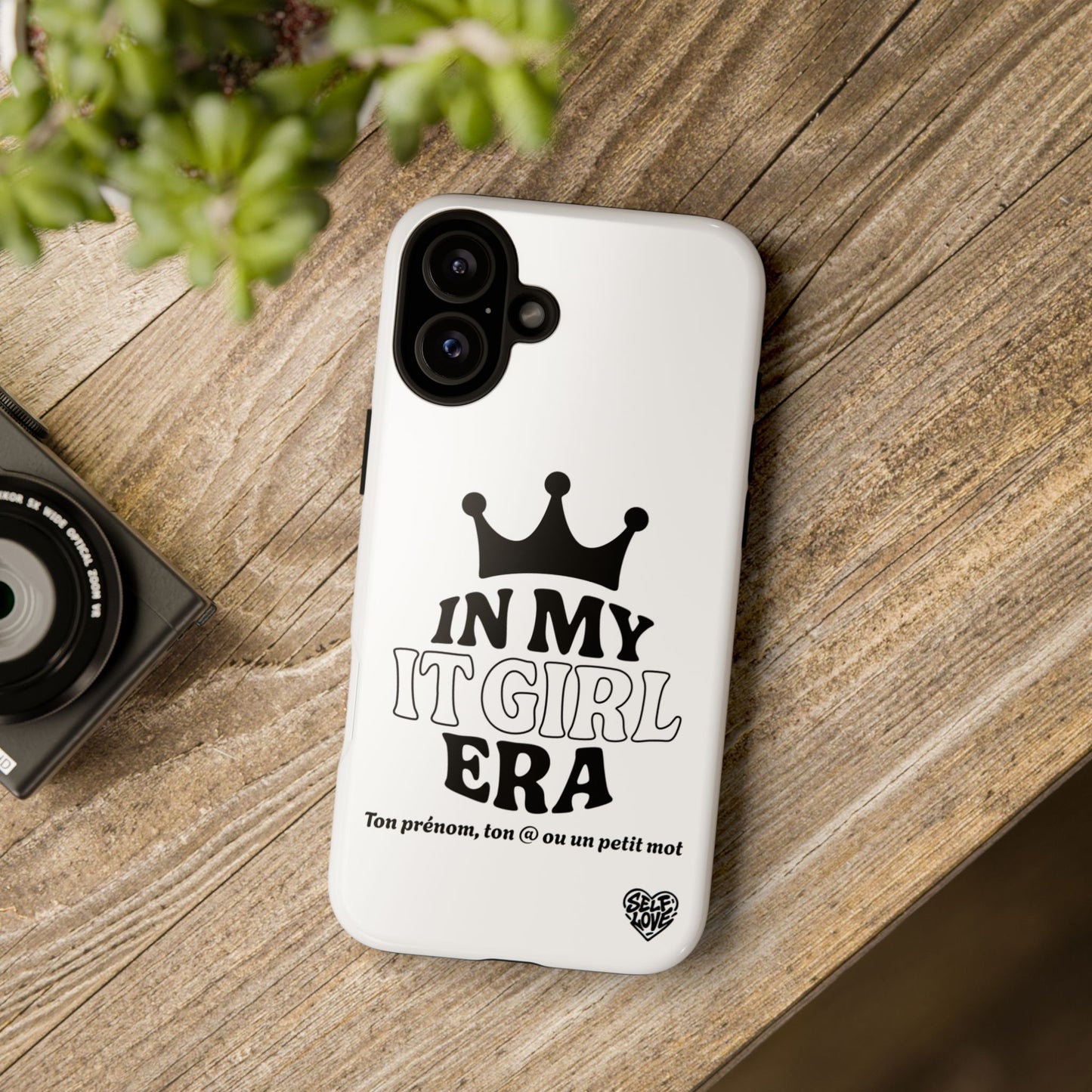 In My It Girl Era - Coque iPhone (blanc)