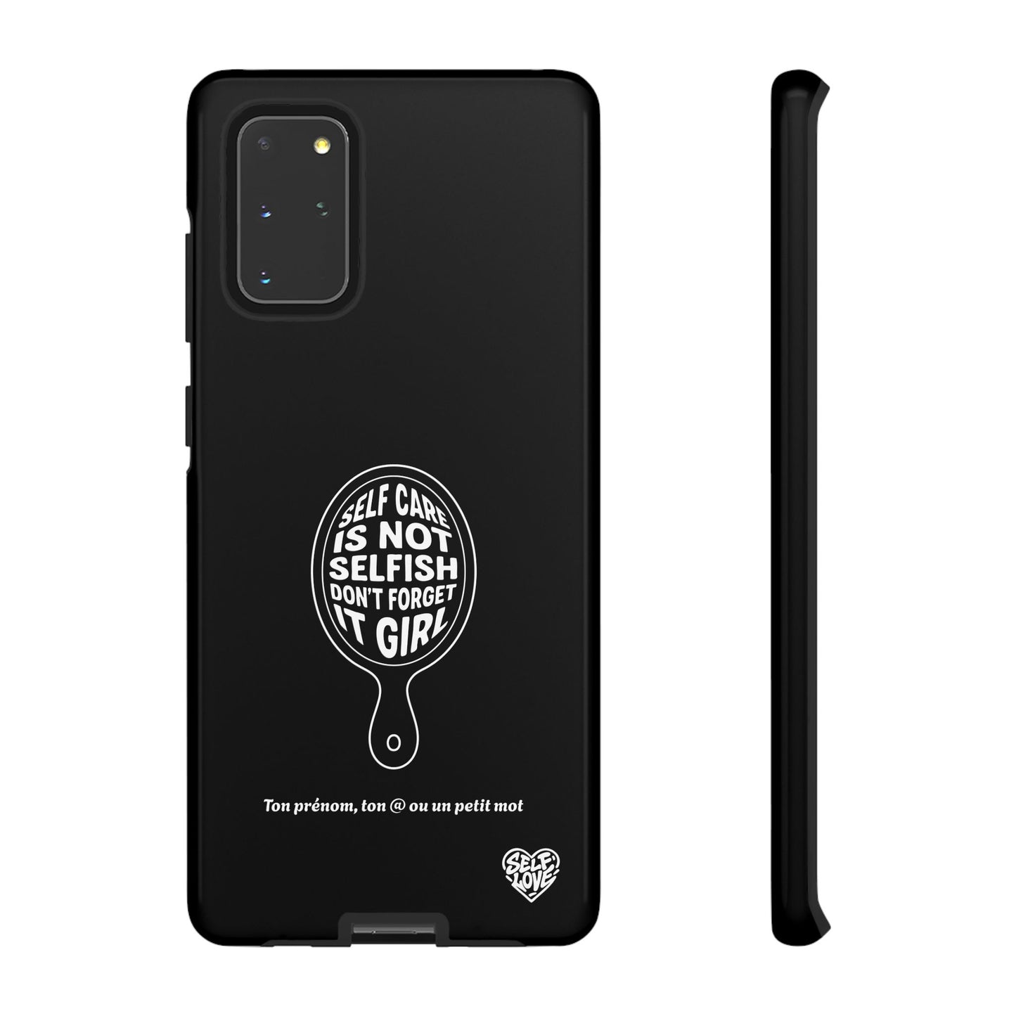 Self Care - Coque Samsung (noir)