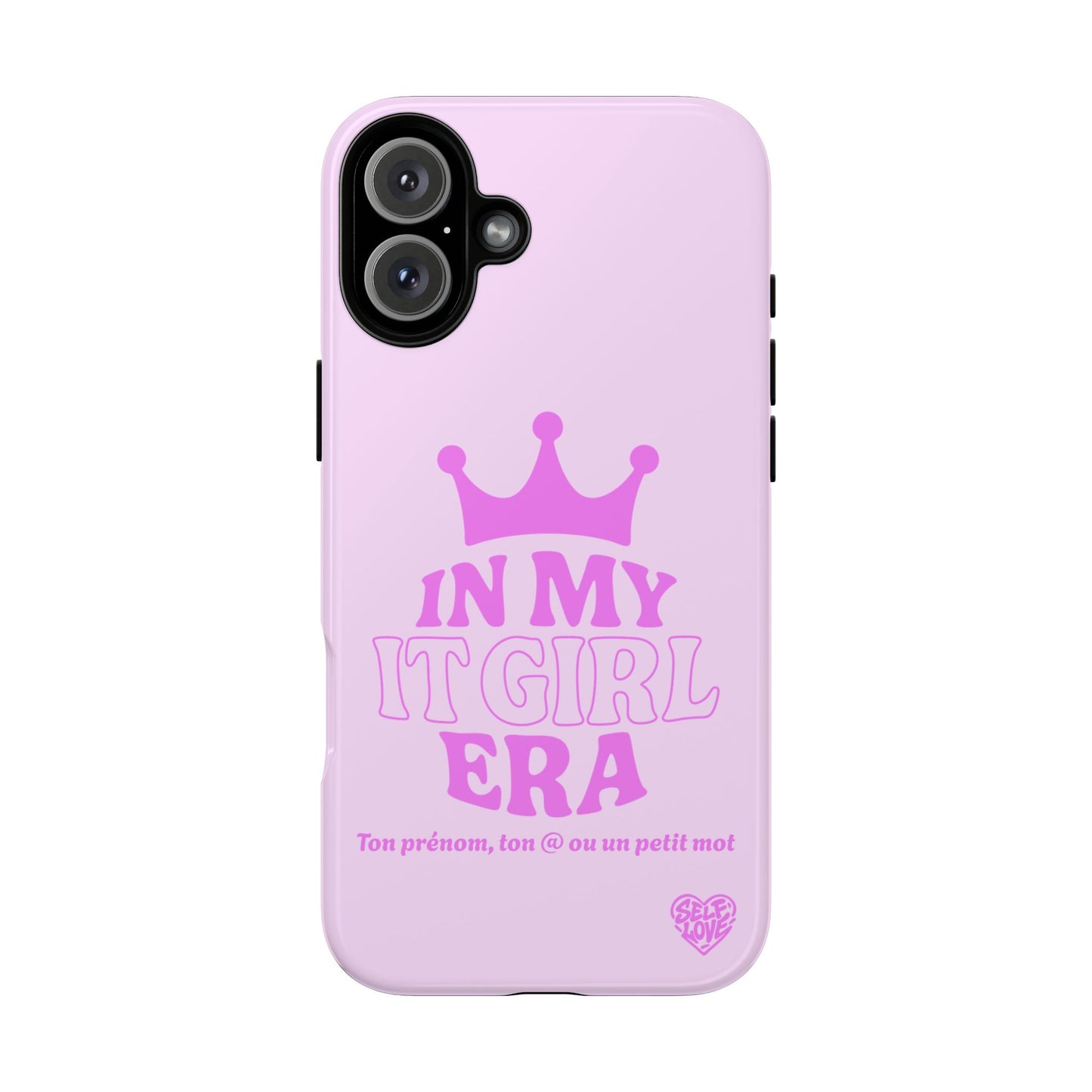 In My It Girl Era - Coque iPhone (rose)