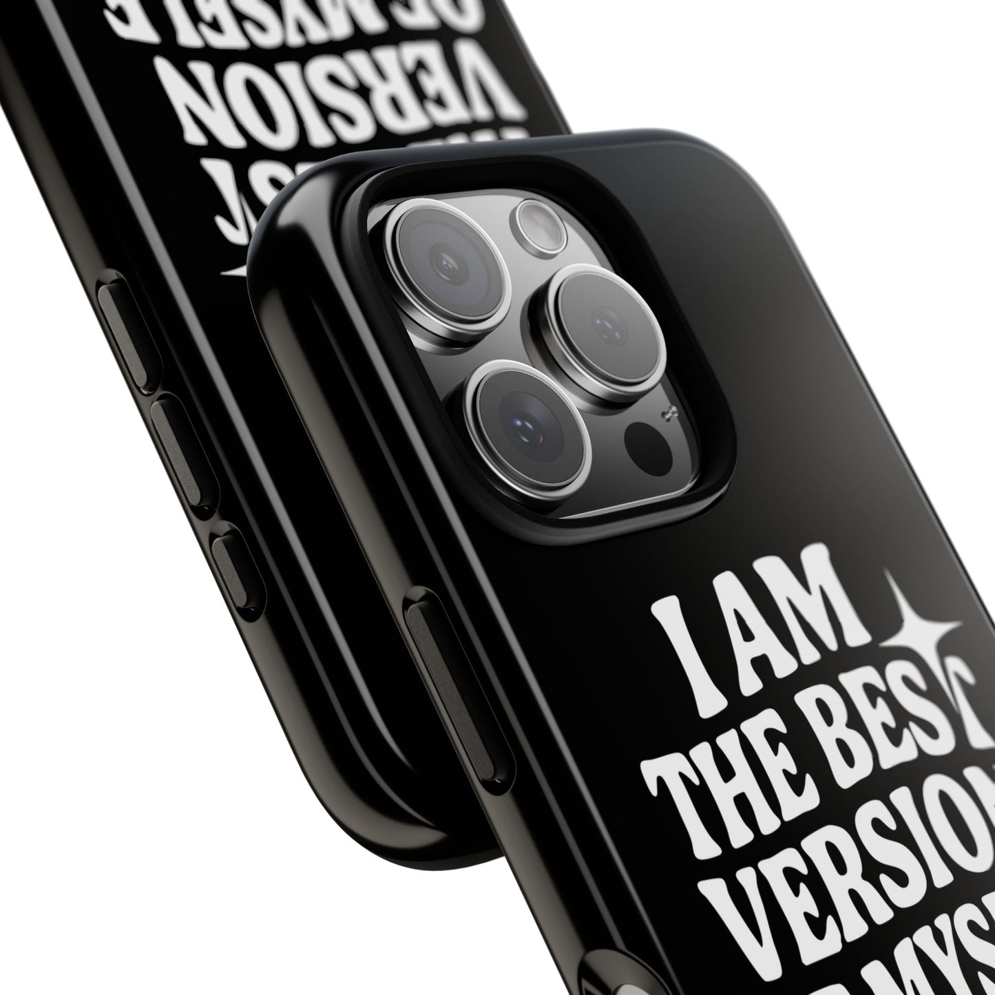 I Am The Best Version Of Myself - Coque iPhone (noir)