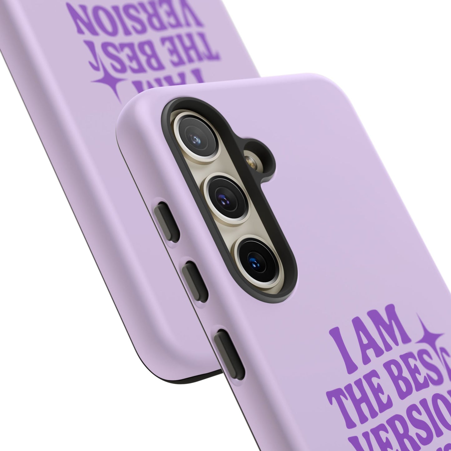 I Am The Best Version Of Myself - Coque Samsung (violet)