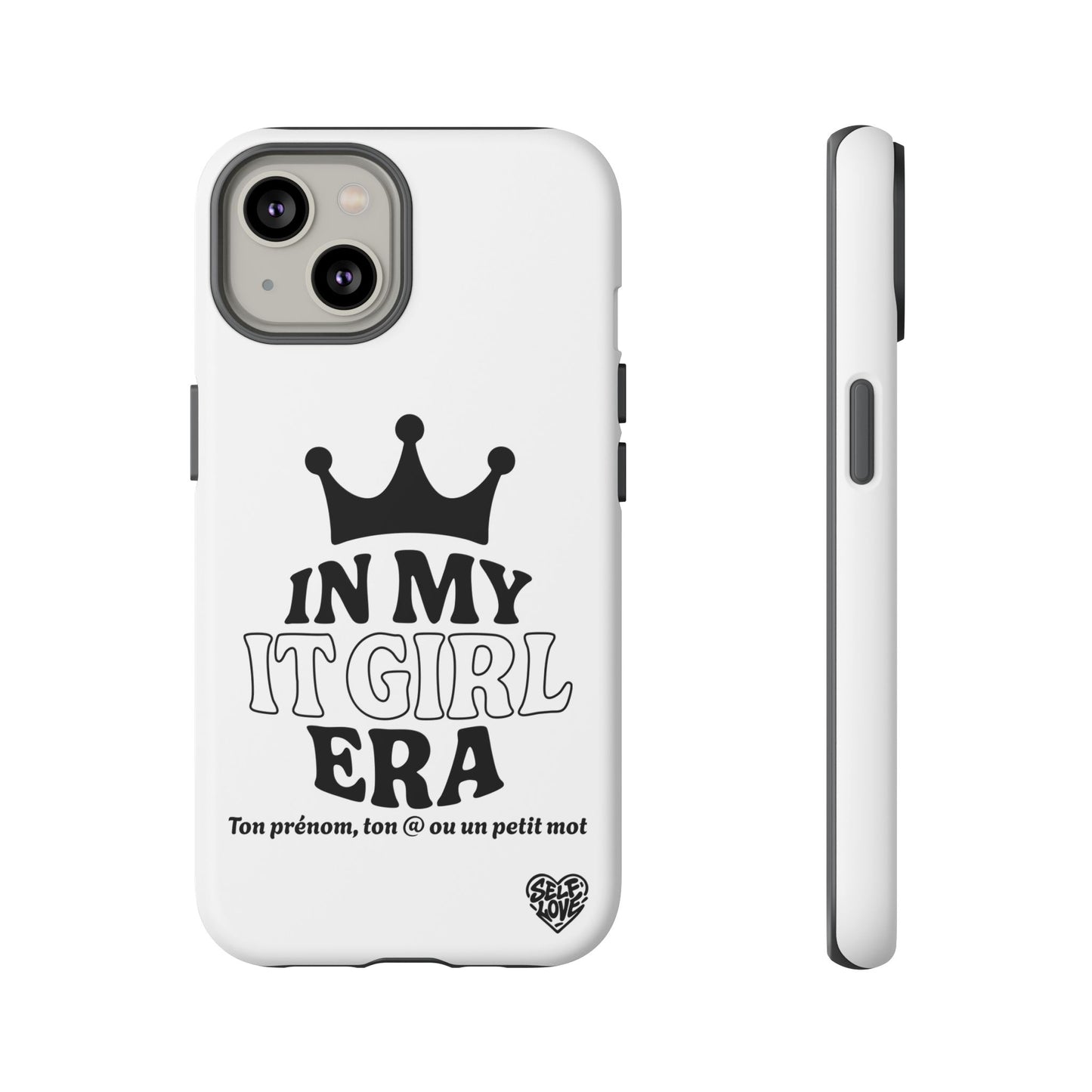 In My It Girl Era - Coque iPhone (blanc)