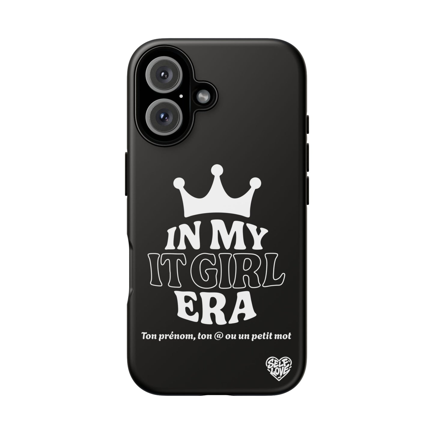 In My It Girl Era - Coque iPhone (noir)