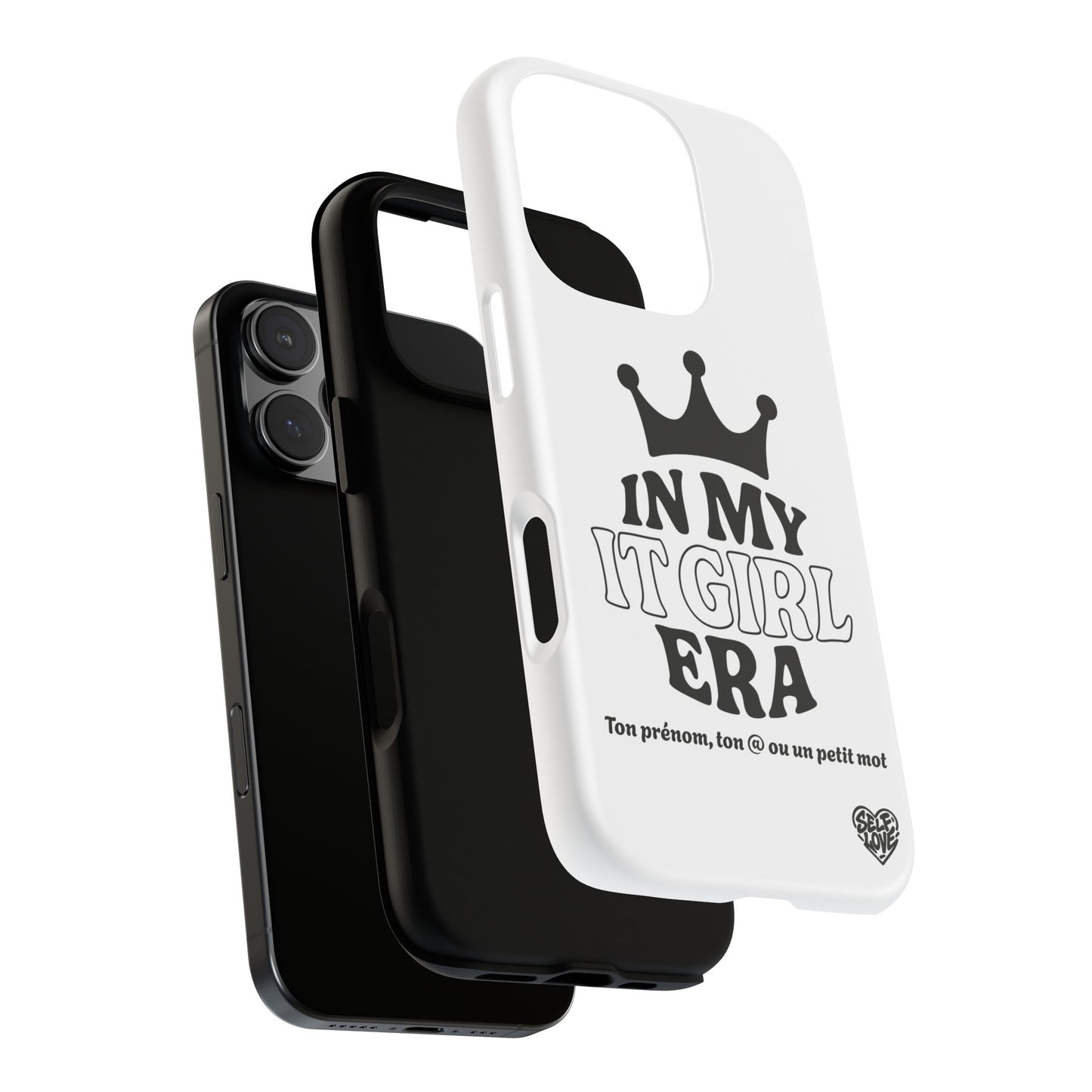 In My It Girl Era - Coque iPhone (blanc)