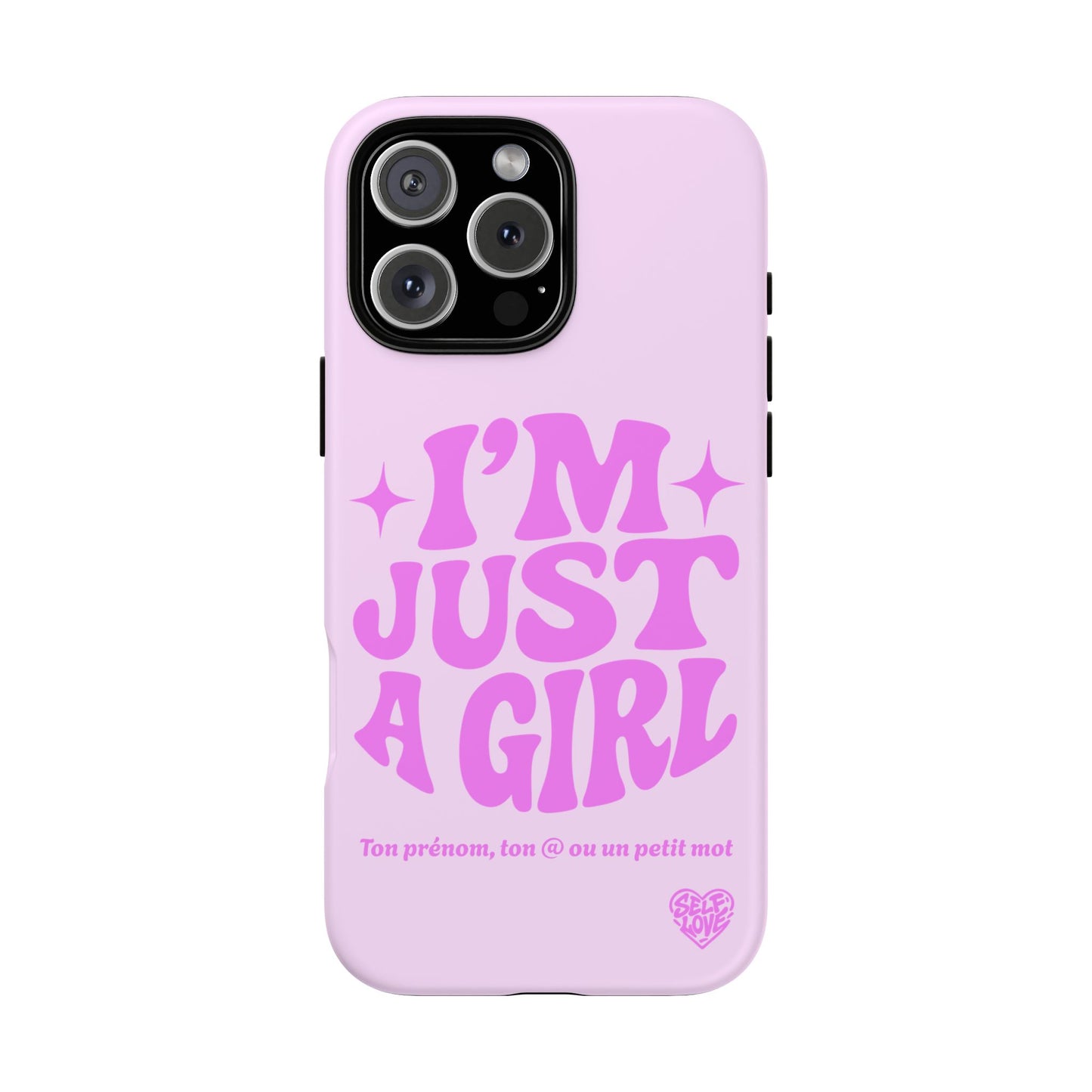 Im Just A Girl - Coque iPhone