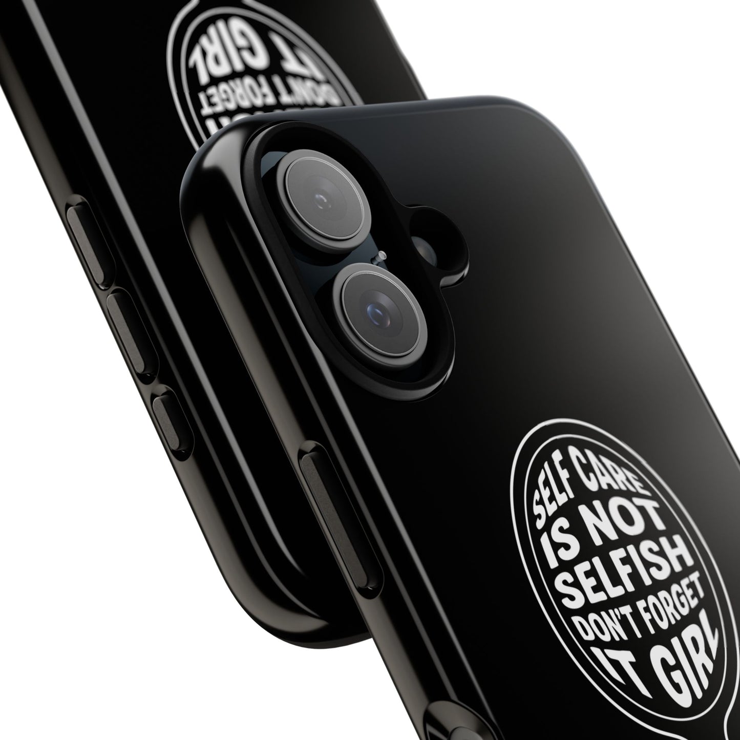 Self Care - Coque iPhone (noir)