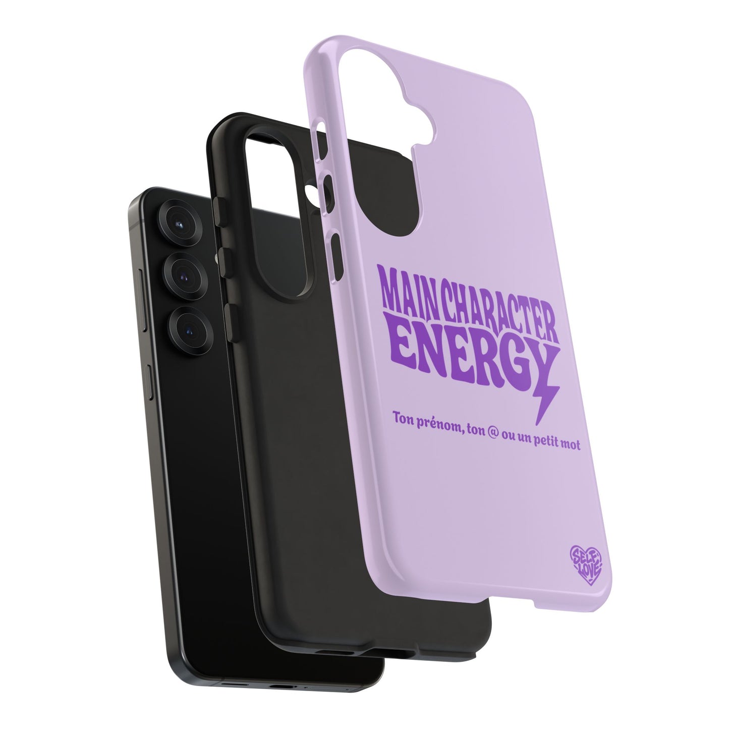 Main Character Energy - Coque Samsung (violet)