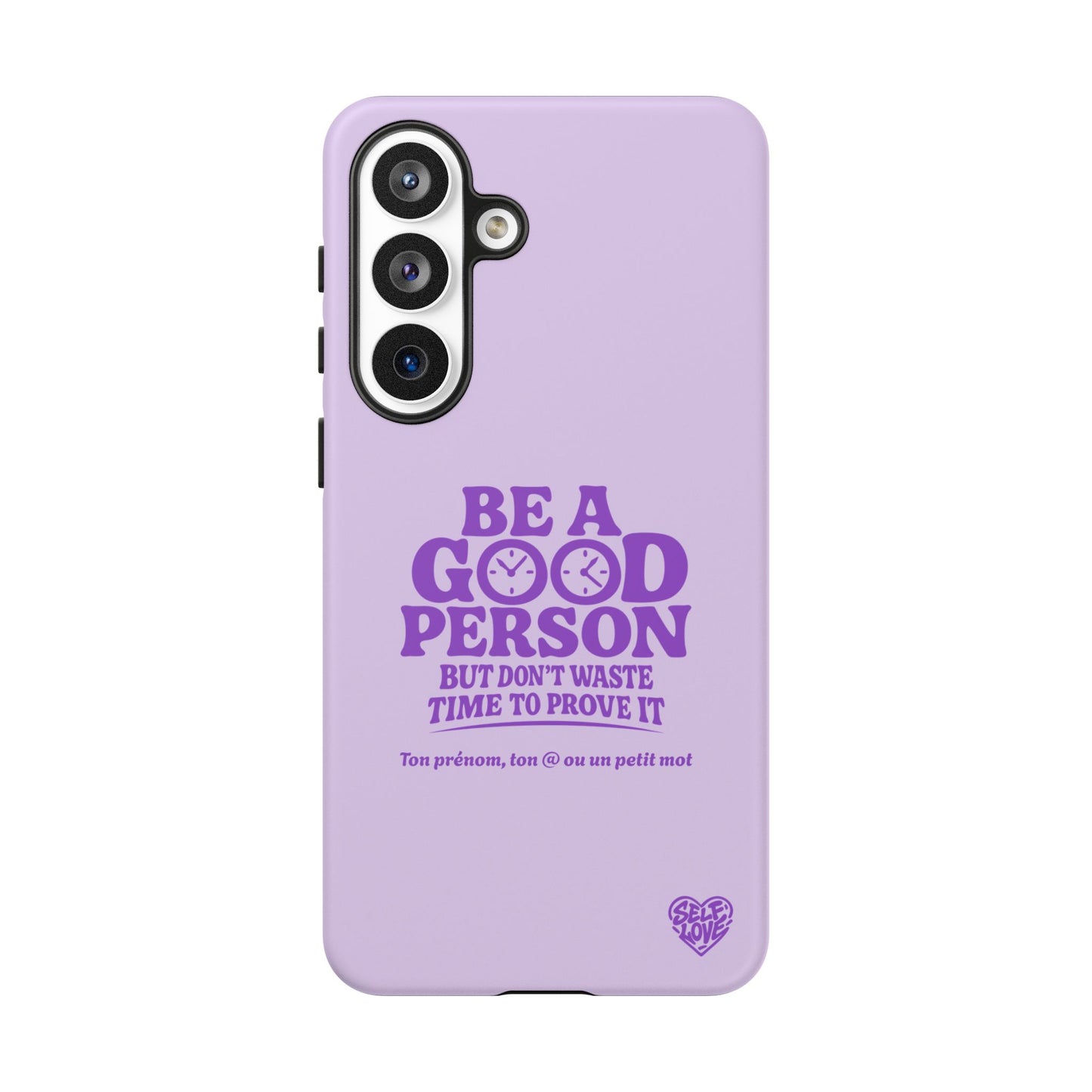 Be A Good Person - Coque Samsung (violet)
