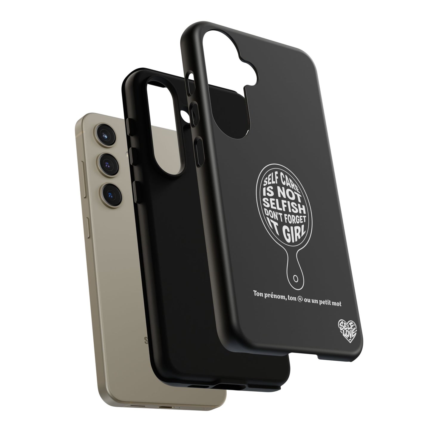 Self Care - Coque Samsung (noir)