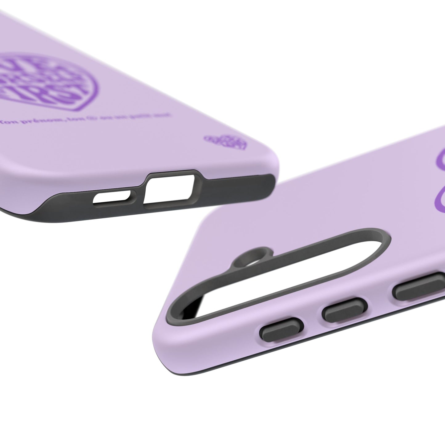 Love Yourself First - Coque Samsung (violet)
