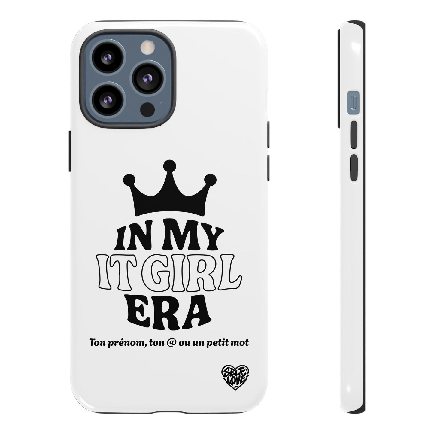 In My It Girl Era - Coque iPhone (blanc)