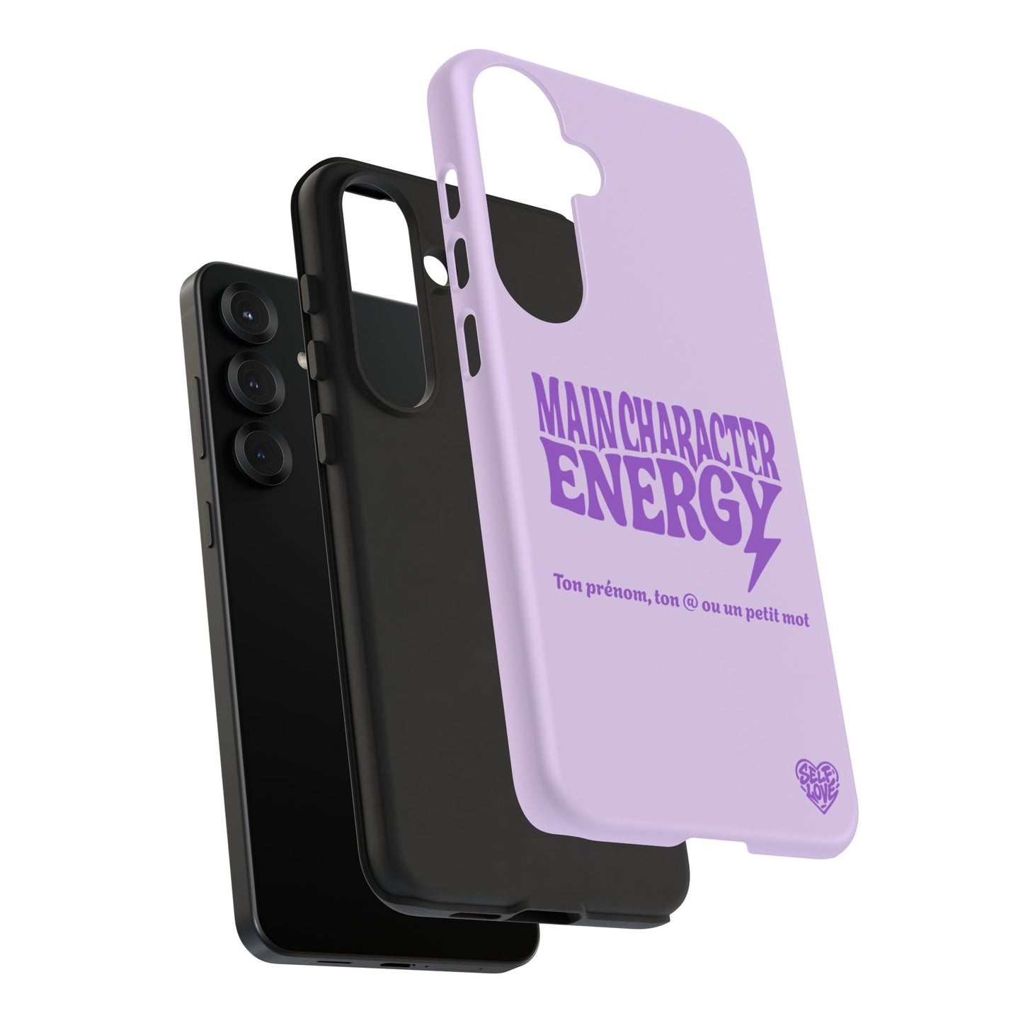 Main Character Energy - Coque Samsung (violet)
