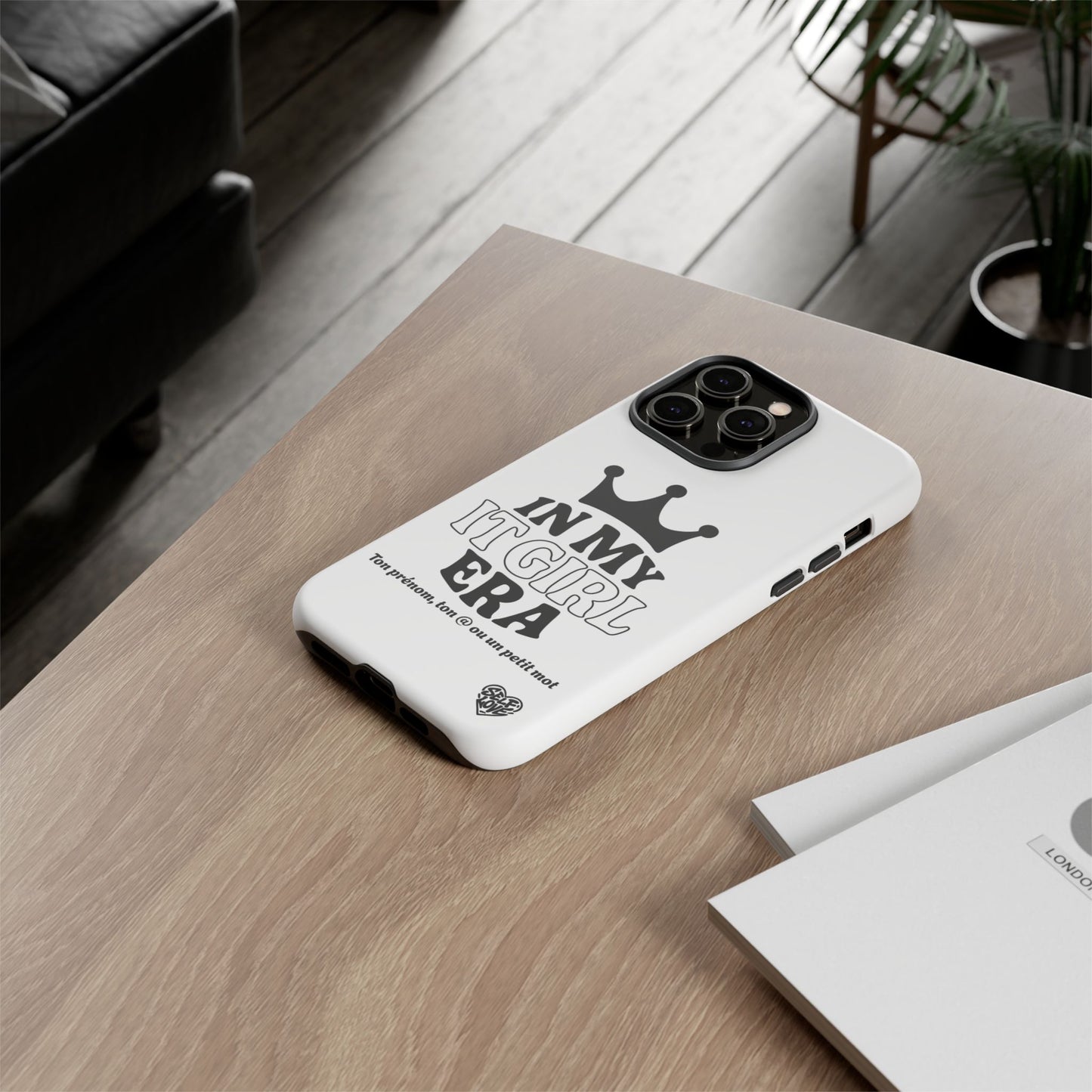 In My It Girl Era - Coque iPhone (blanc)