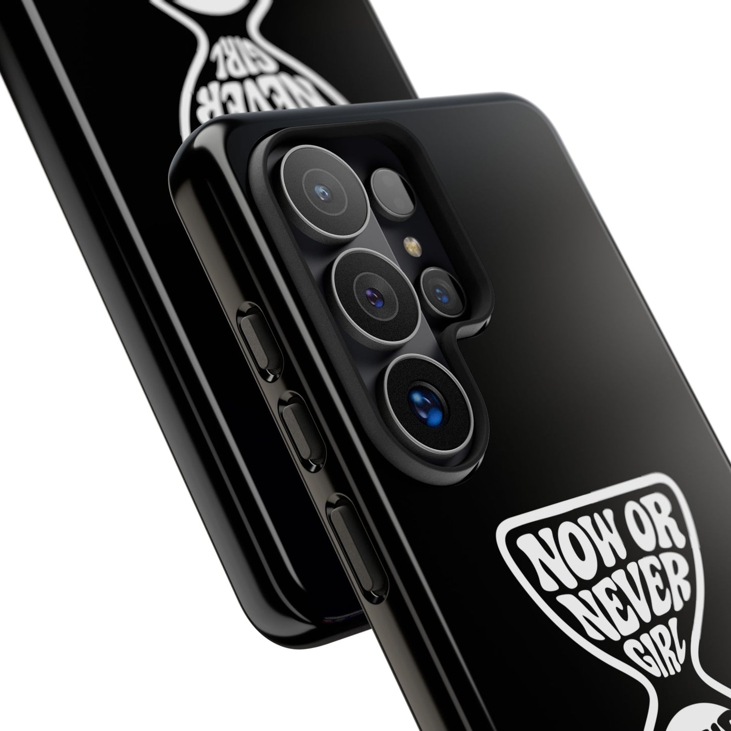 Now Or Never Girl - Coque Samsung (noir)
