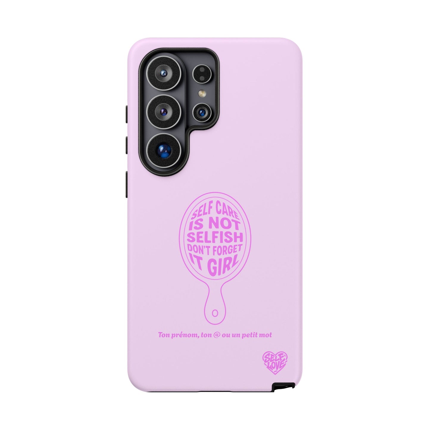 Self Care - Coque Samsung (rose)