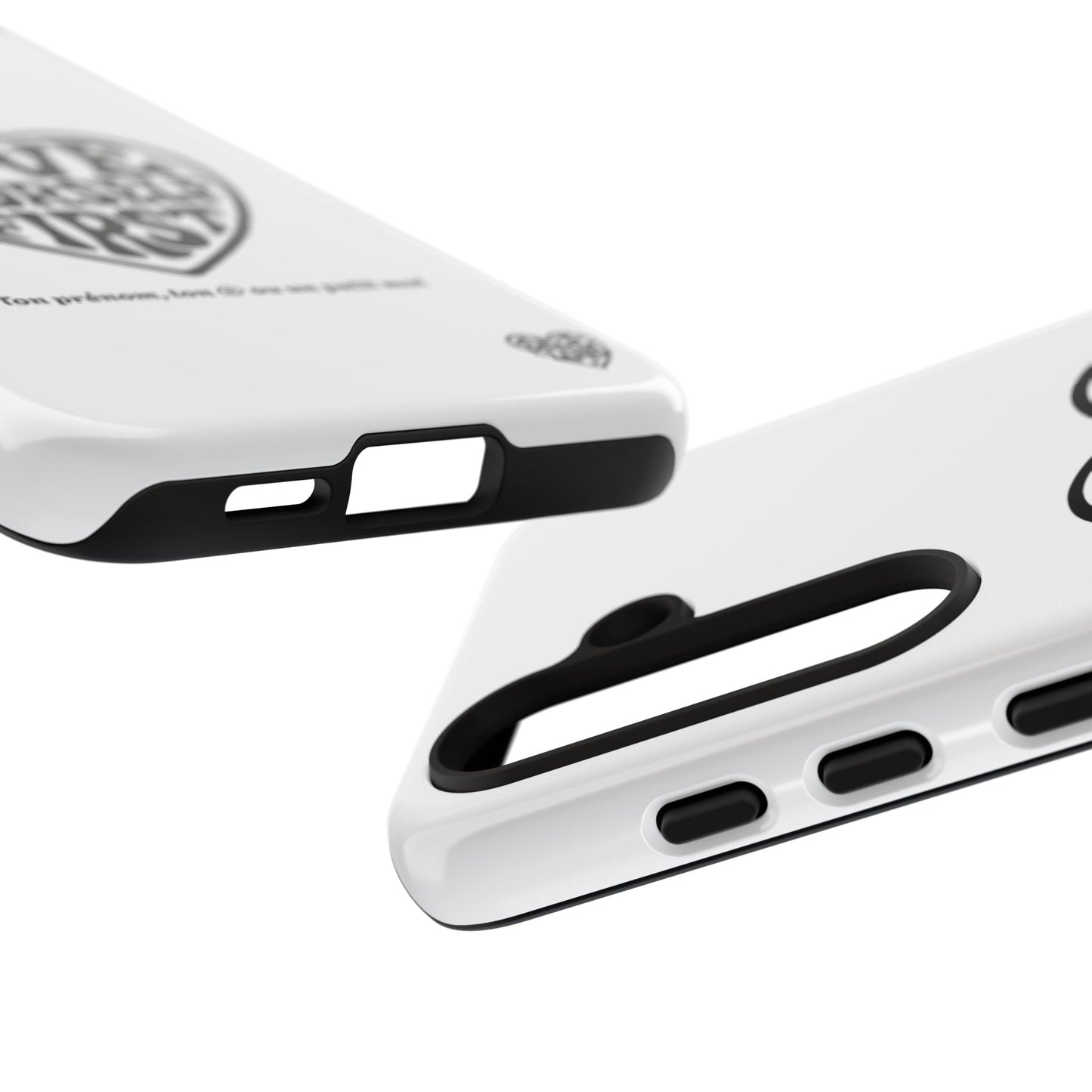 Love Yourself First - Coque Samsung (blanc)