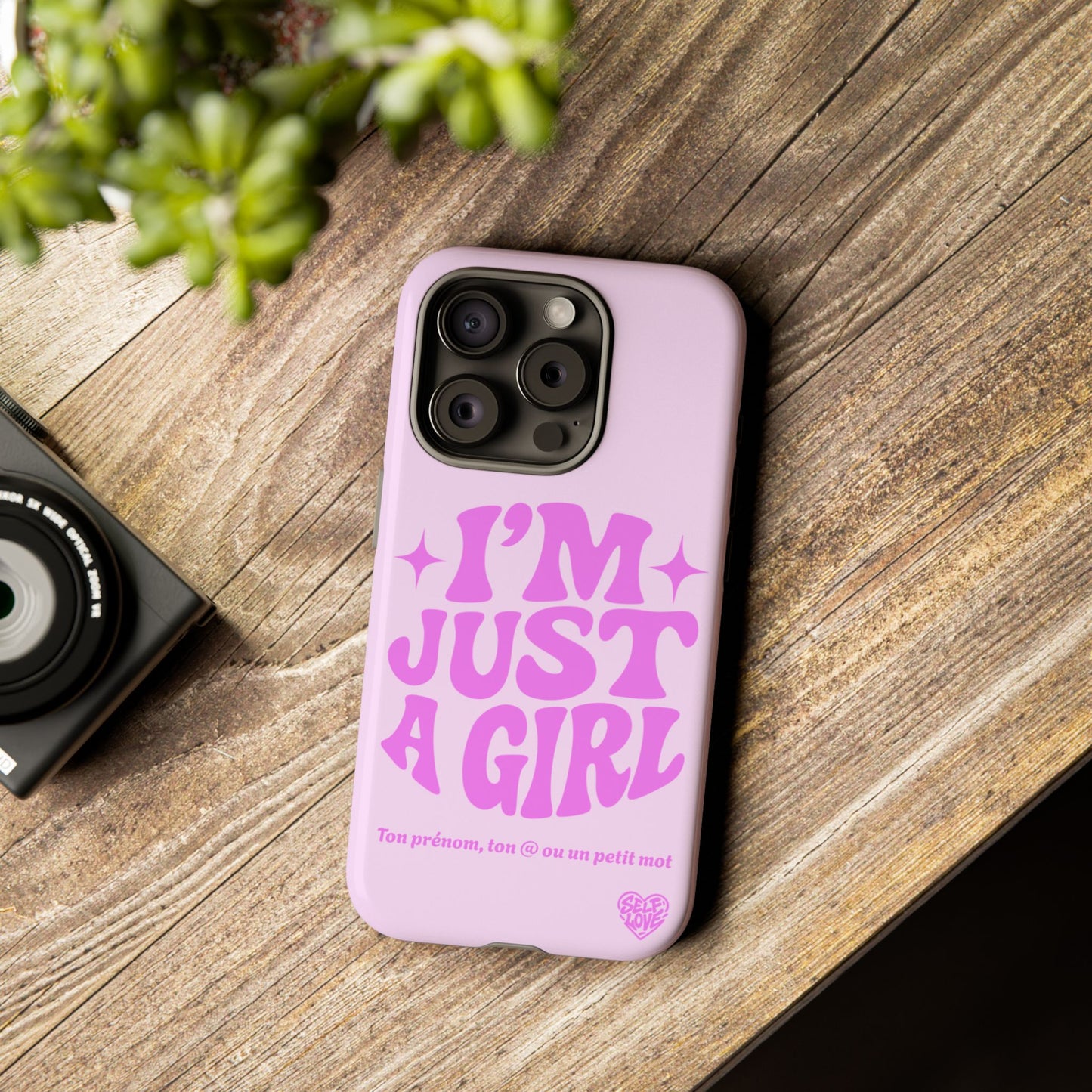 Im Just A Girl - Coque iPhone