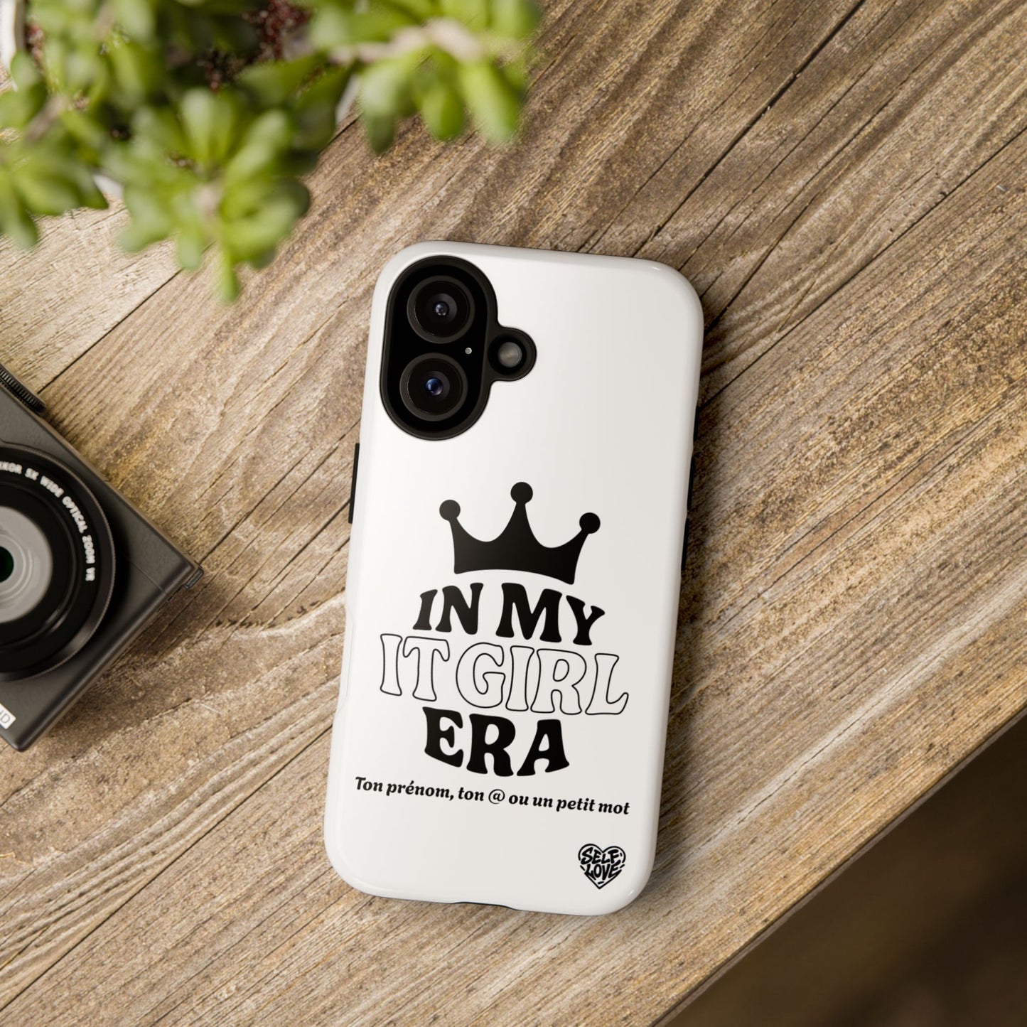 In My It Girl Era - Coque iPhone (blanc)