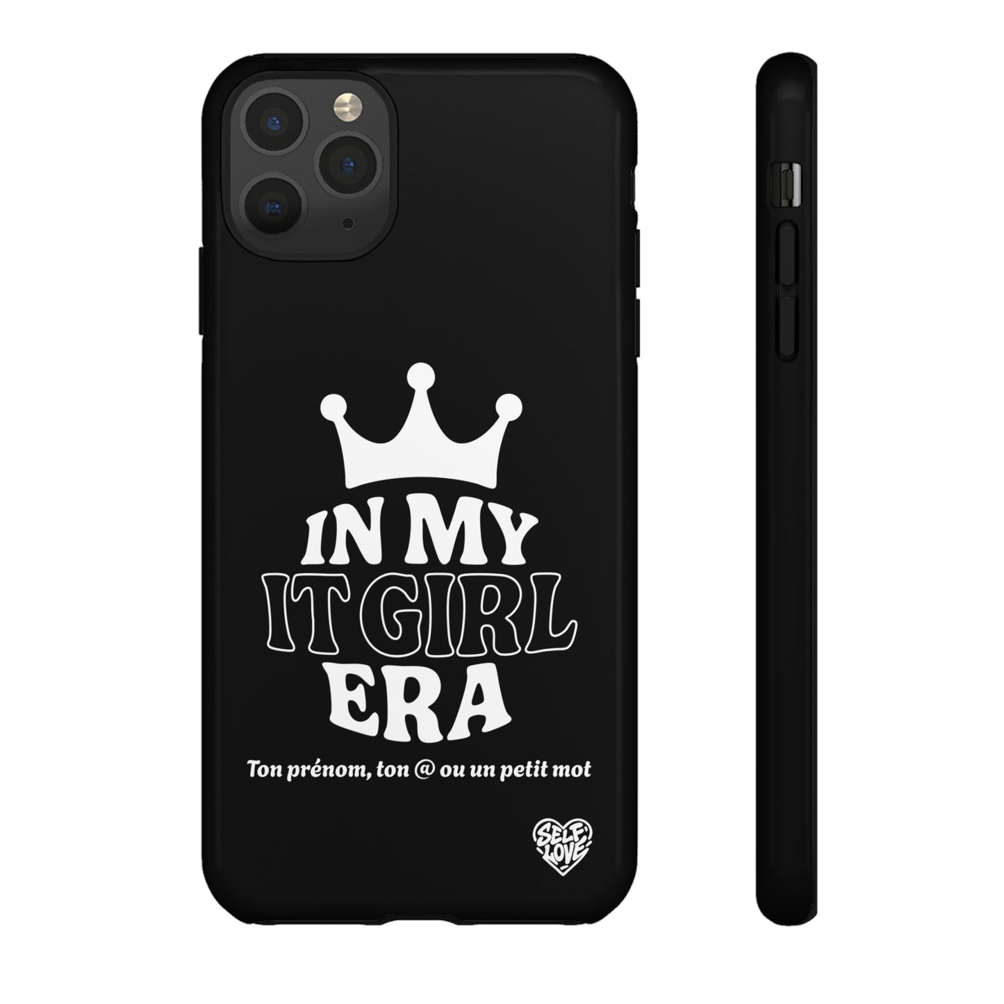 In My It Girl Era - Coque iPhone (noir)