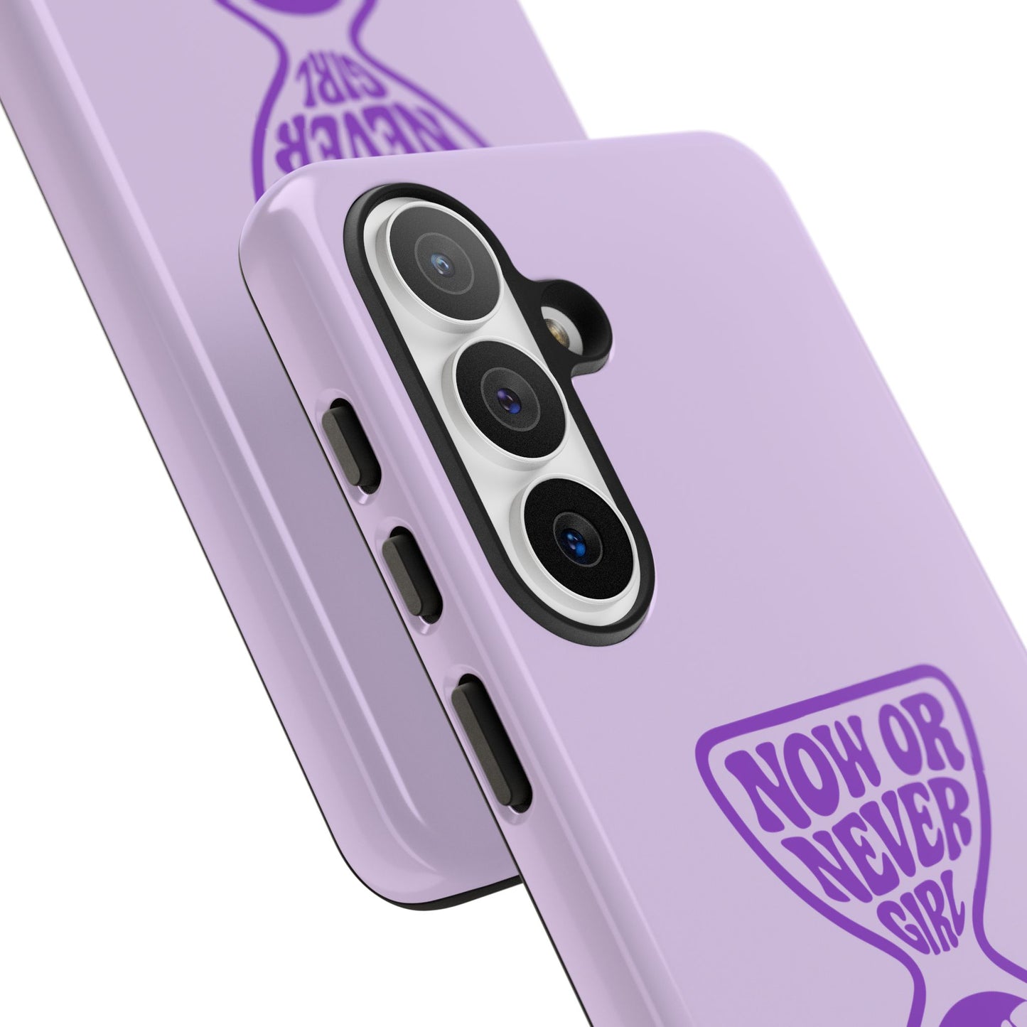 Now Or Never Girl - Coque Samsung (violet)