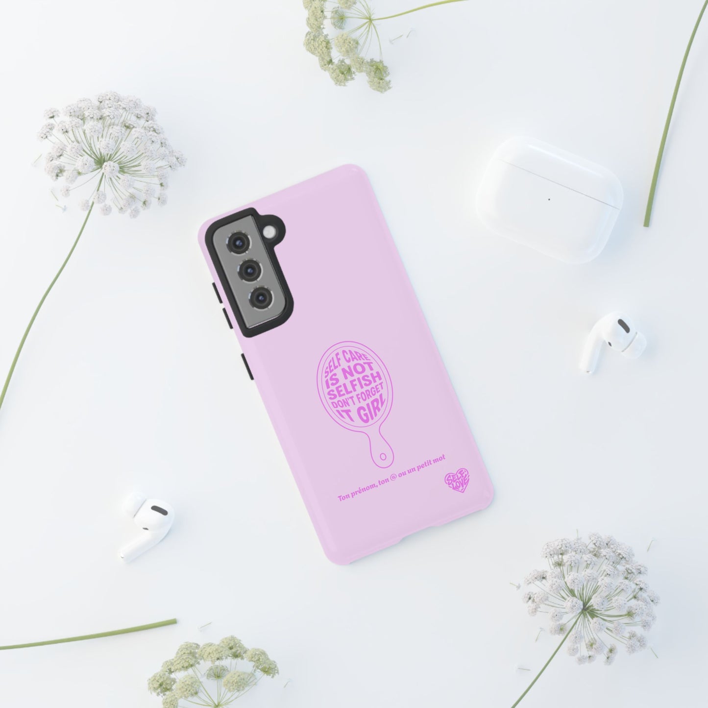 Self Care - Coque Samsung (rose)