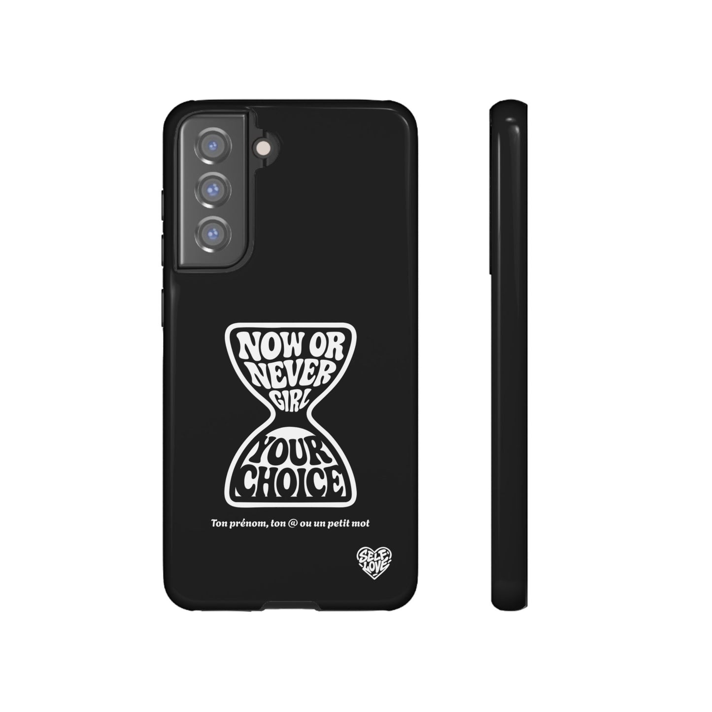 Now Or Never Girl - Coque Samsung (noir)