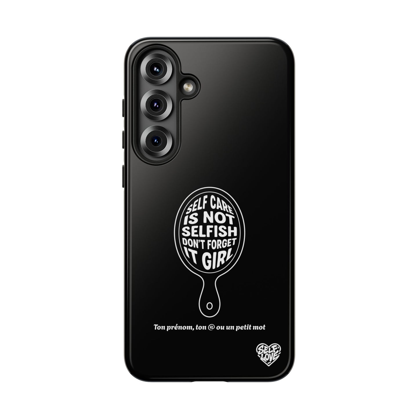 Self Care - Coque Samsung (noir)