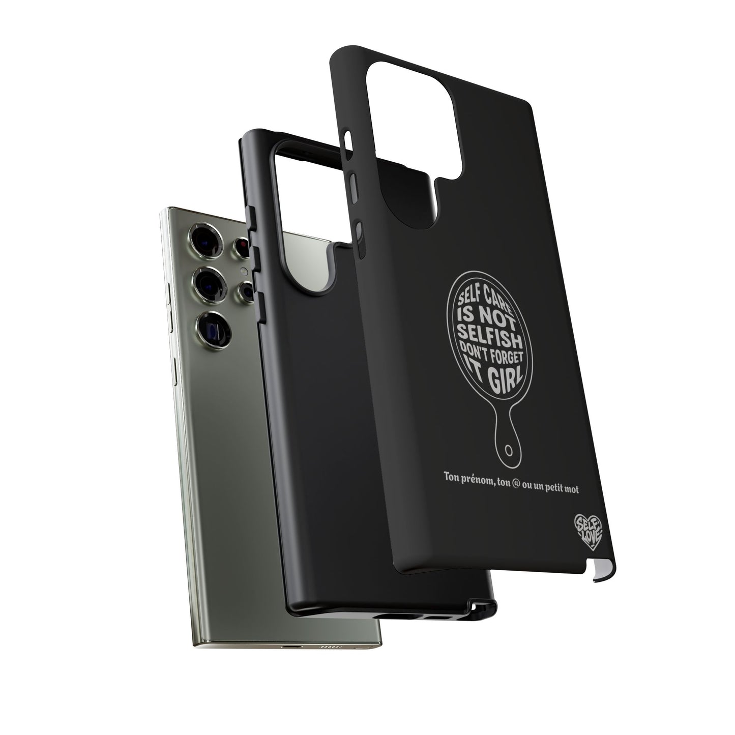 Self Care - Coque Samsung (noir)